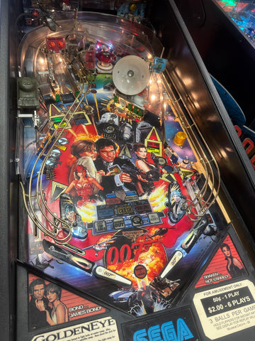 Image of SEGA Goldeneye Pinball Machine
