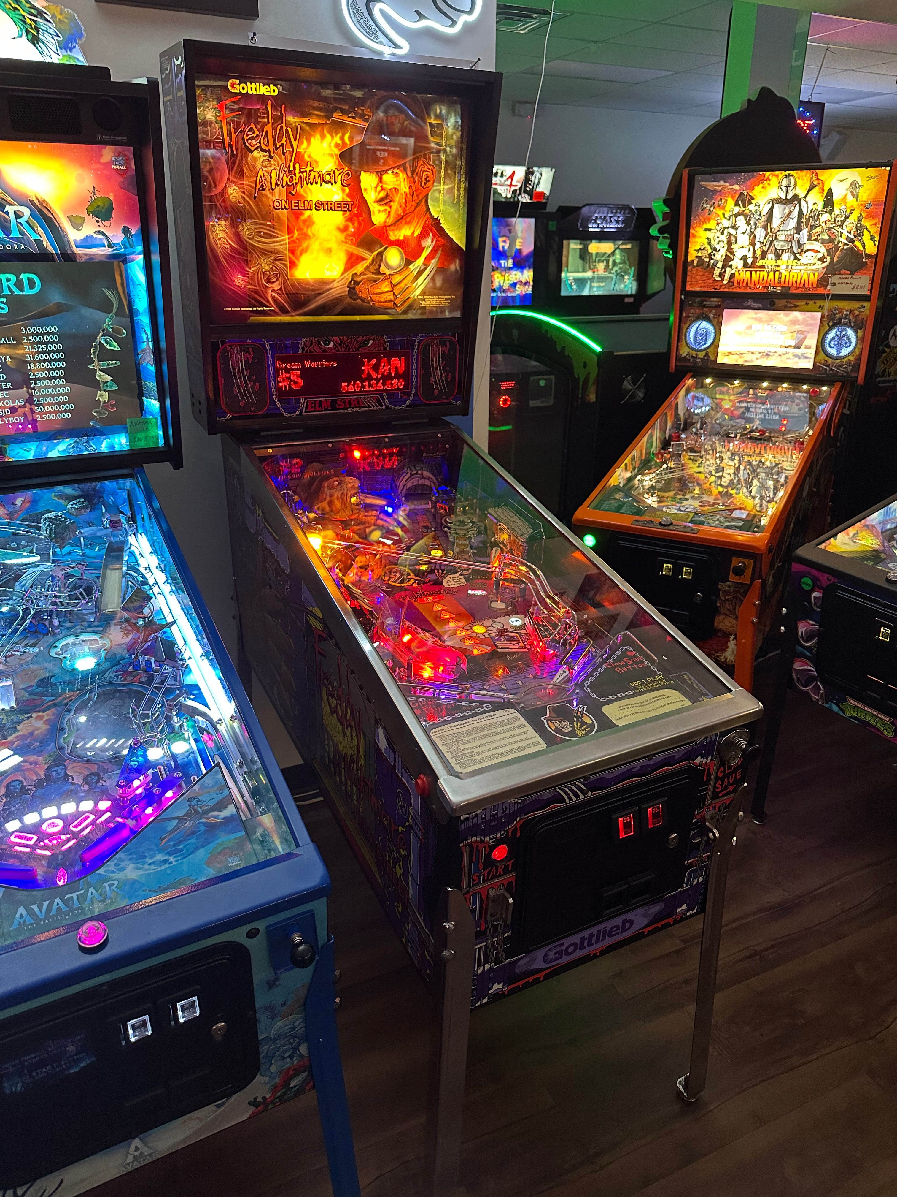 Gottlieb Freddy: A Nightmare on Elm Street Pinball Machine