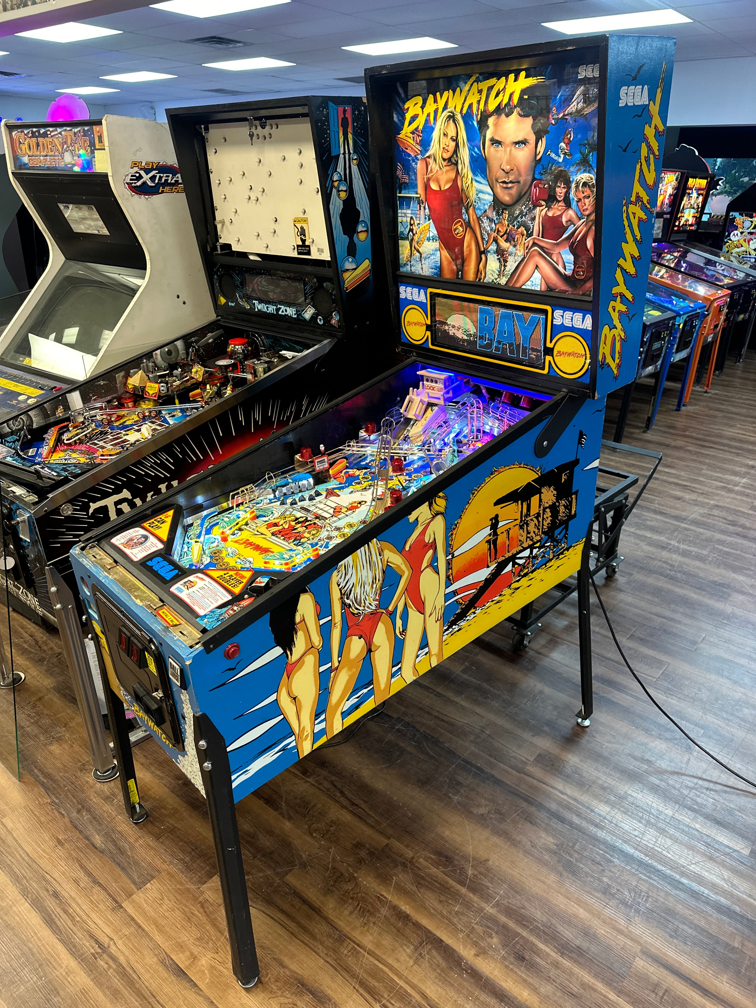 SEGA Baywatch Pinball Machine