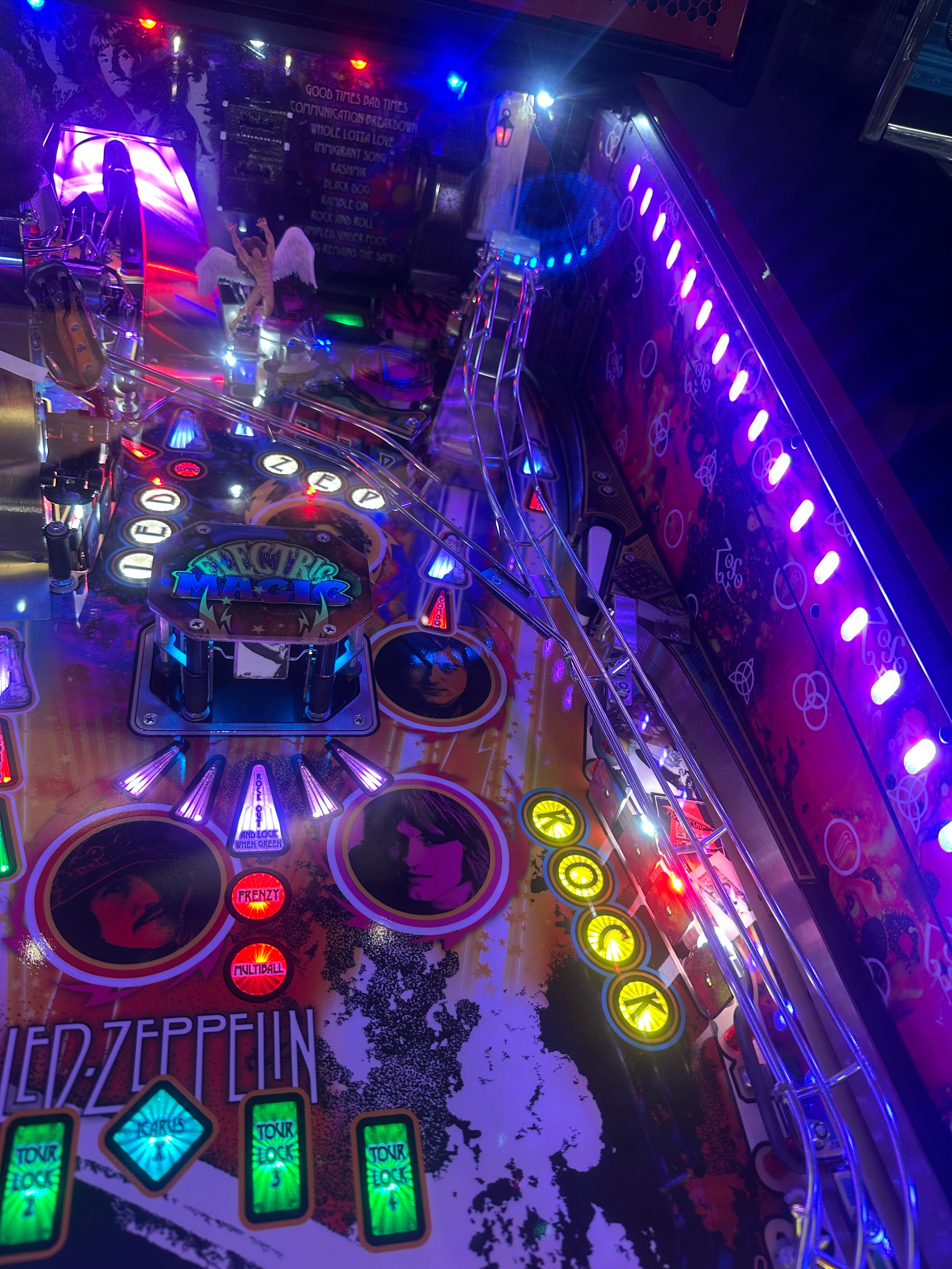 Stern Pinball LOADED Led Zeppelin Premium Pinball Machine