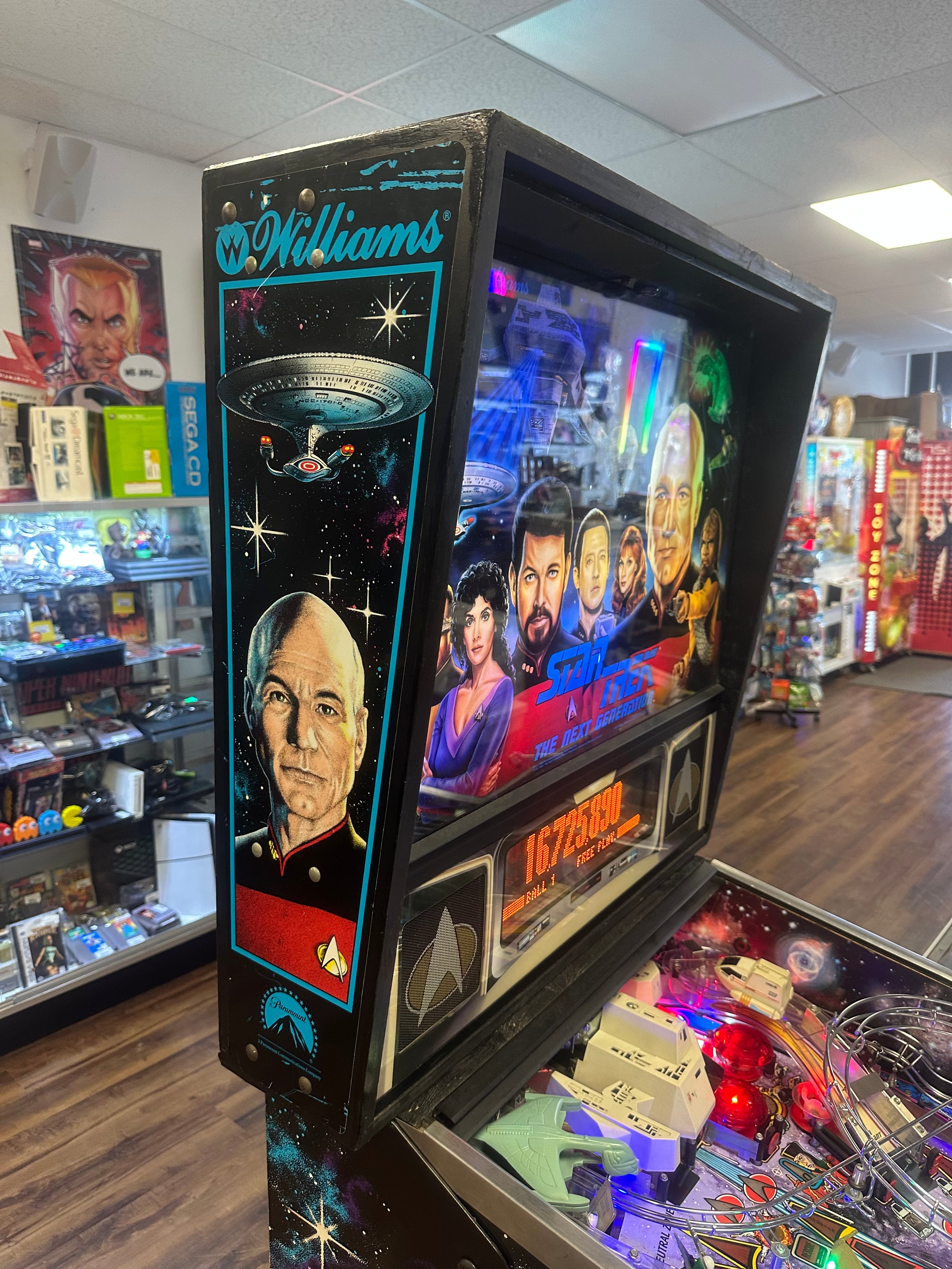 Williams Star Trek: The Next Generation Pinball Machine