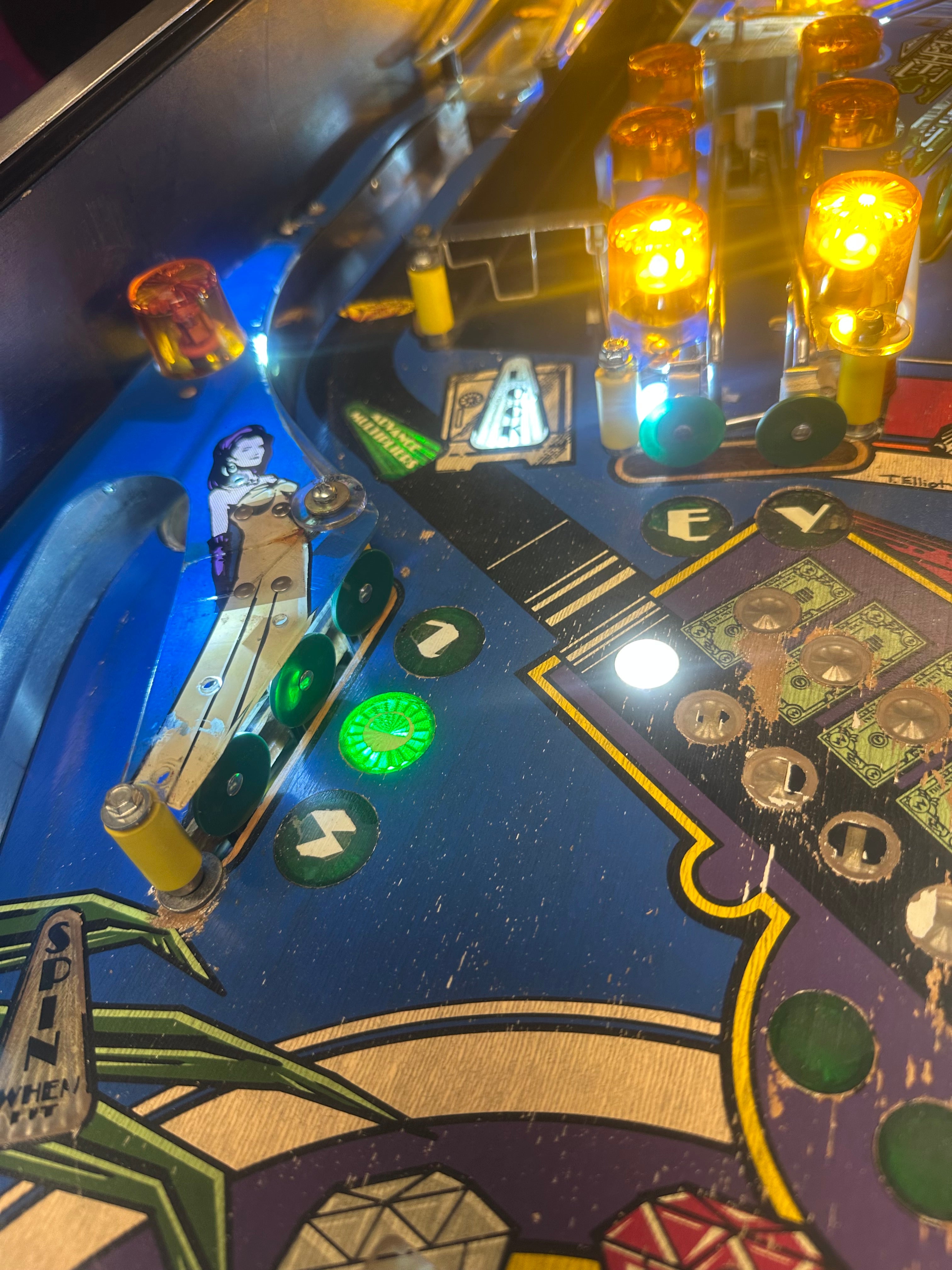 Williams Millionaire Pinball Machine