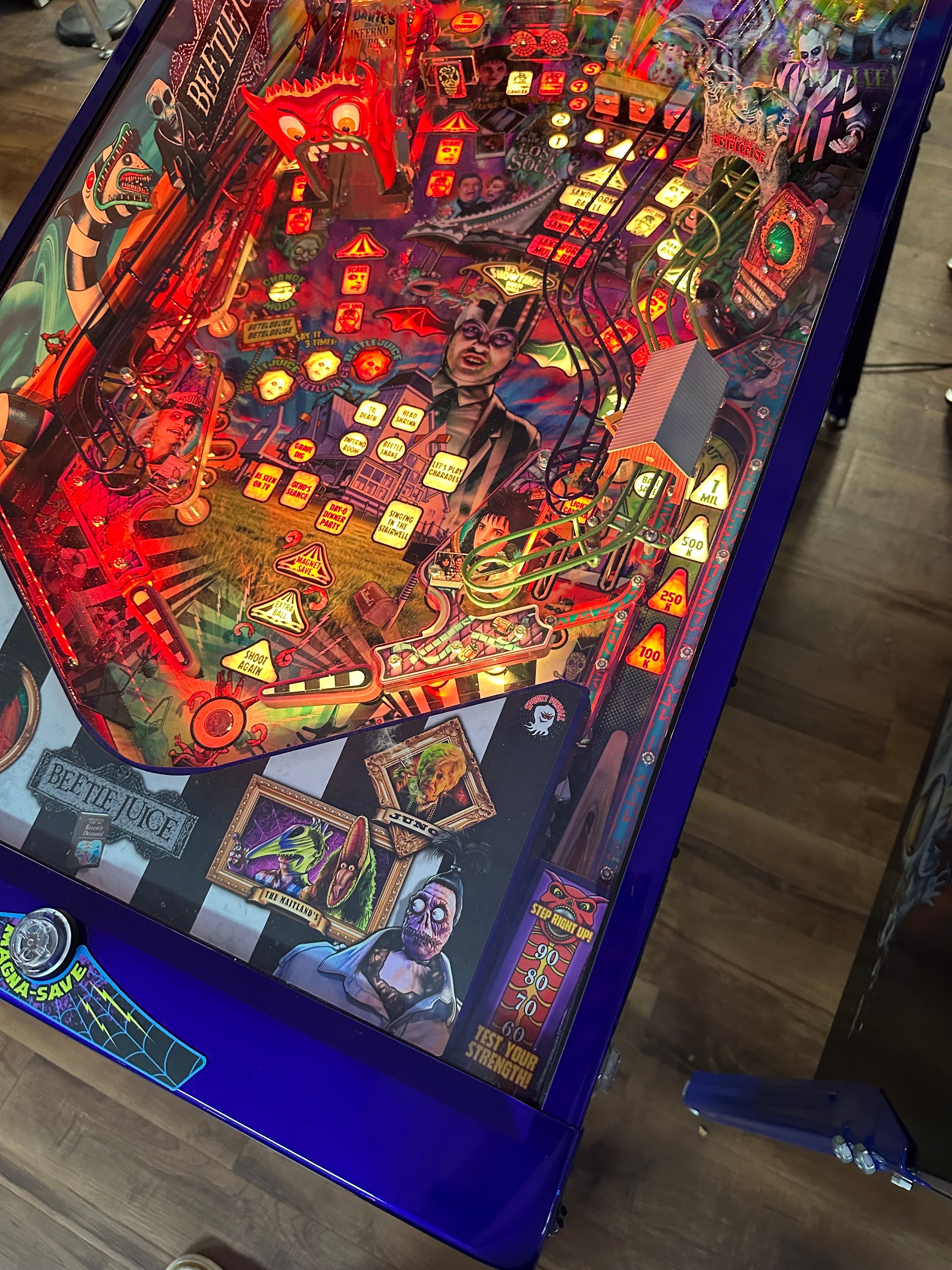 Spooky Pinball Beetlejuice Pinball Machine IN STOCK READY TO SHIP