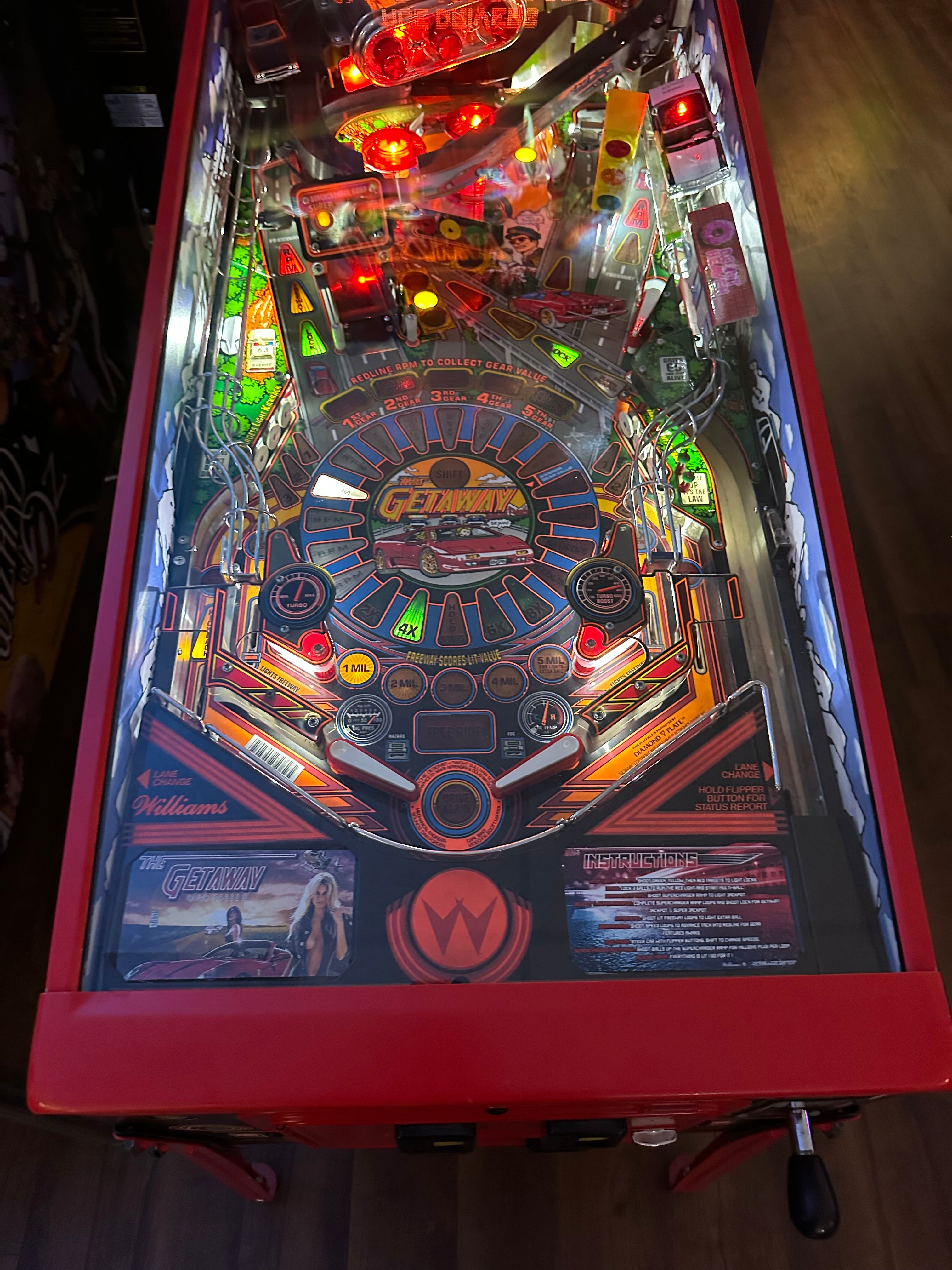 Williams The Getaway: High Speed II Pinball Machine