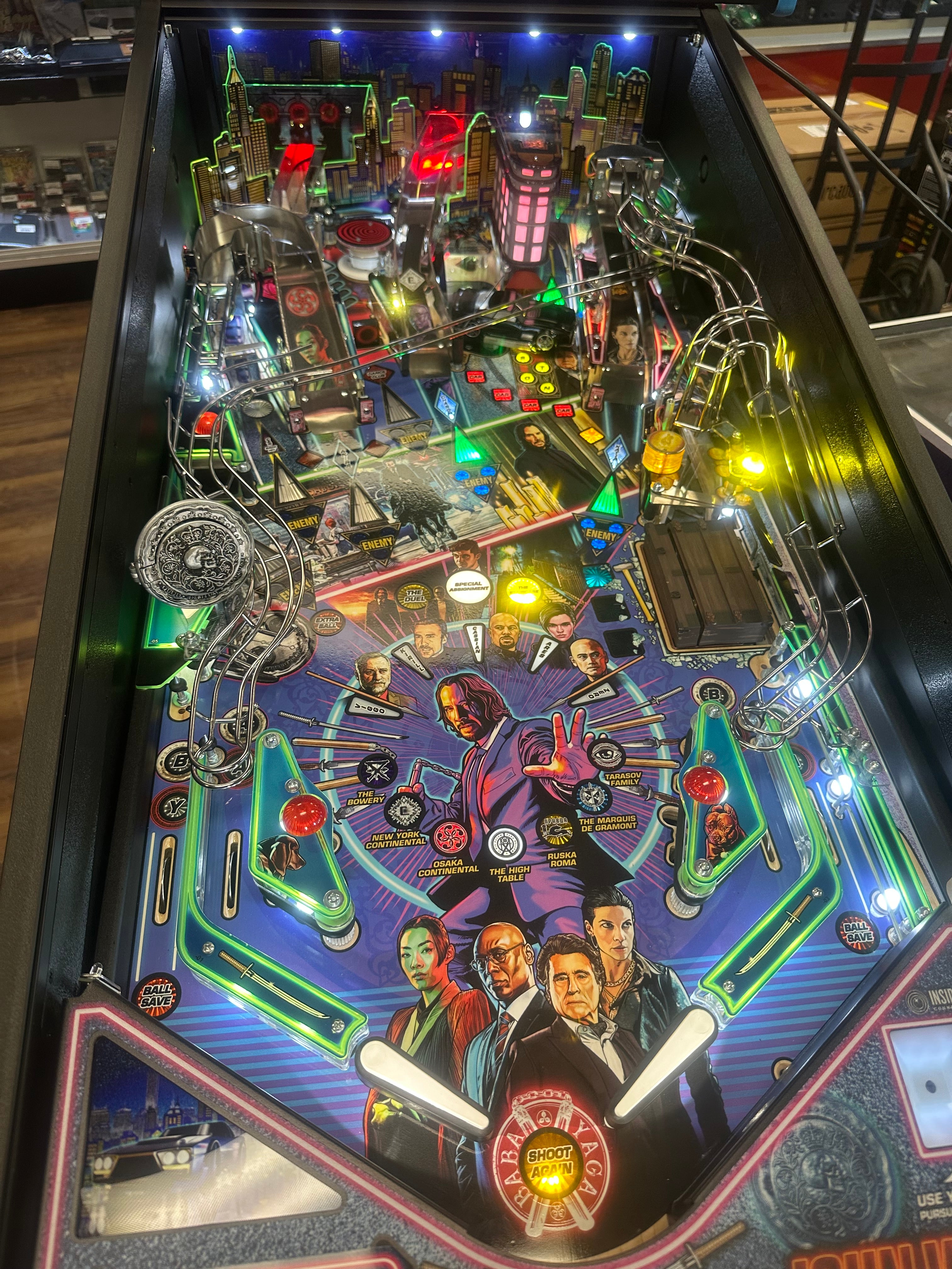 Stern Pinball John Wick Premium Pinball Machine