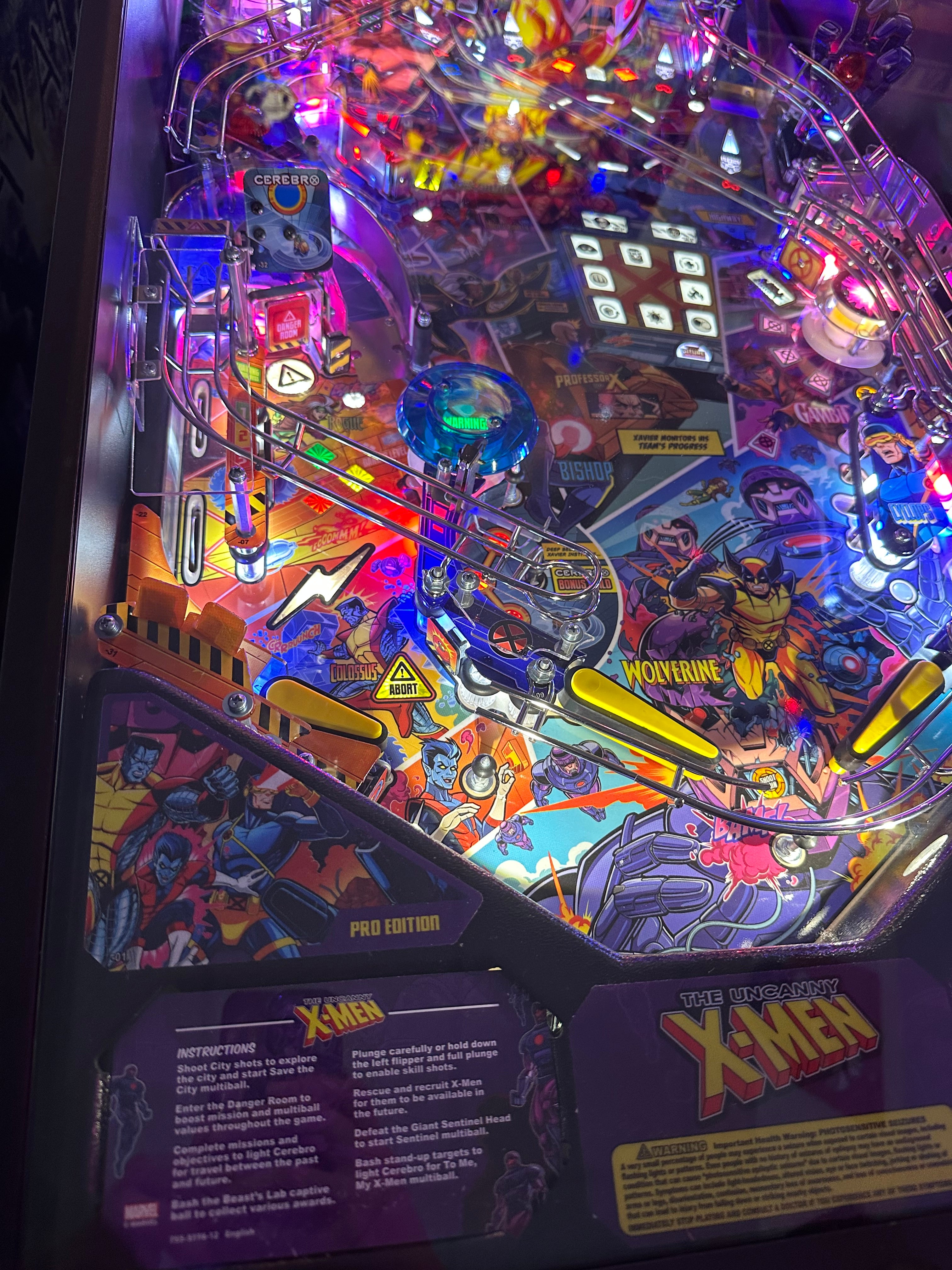 Stern Pinball The Uncanny X-Men Pro Pinball Machine