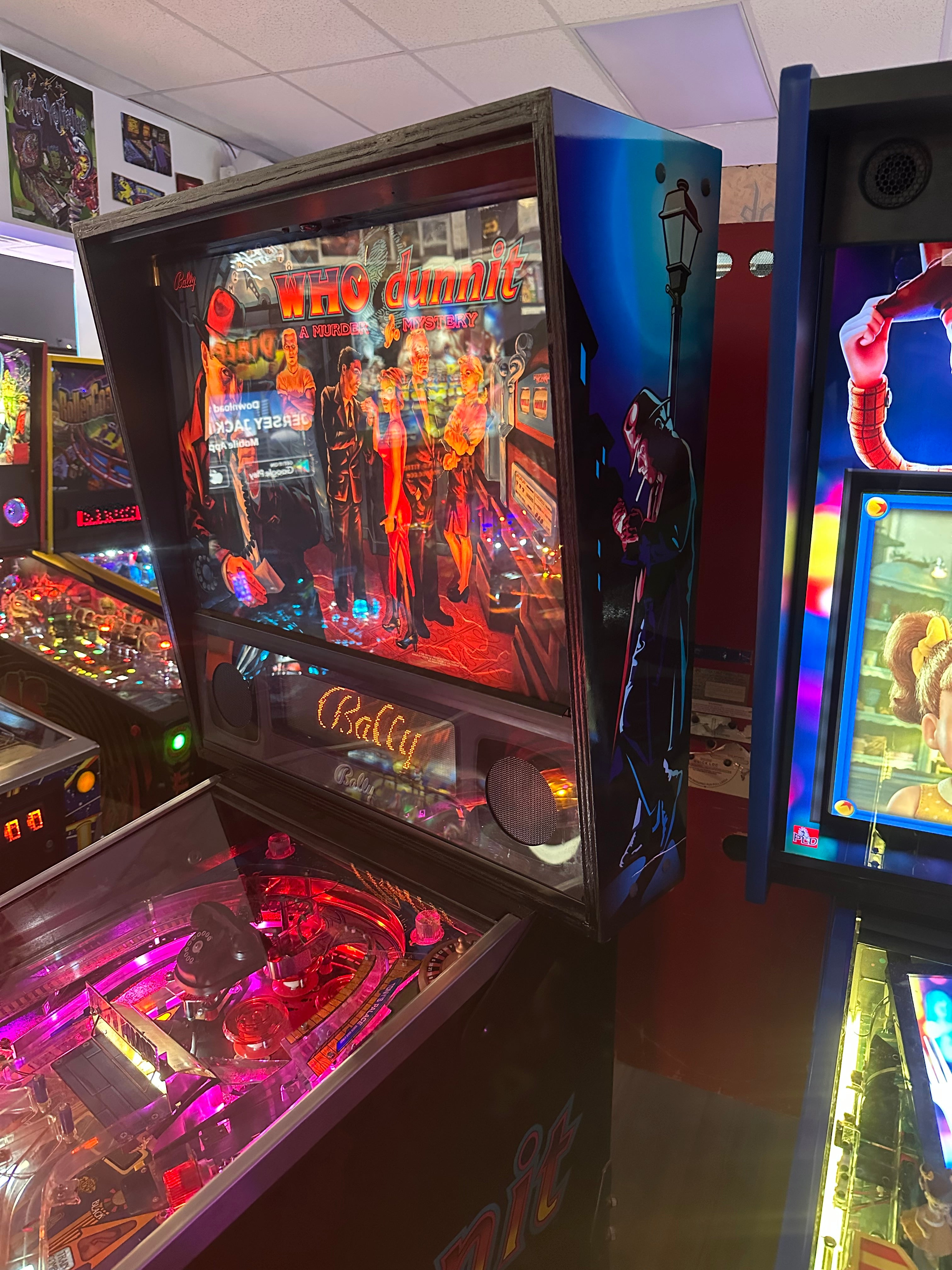 Bally Who Dunnit Pinball Machine