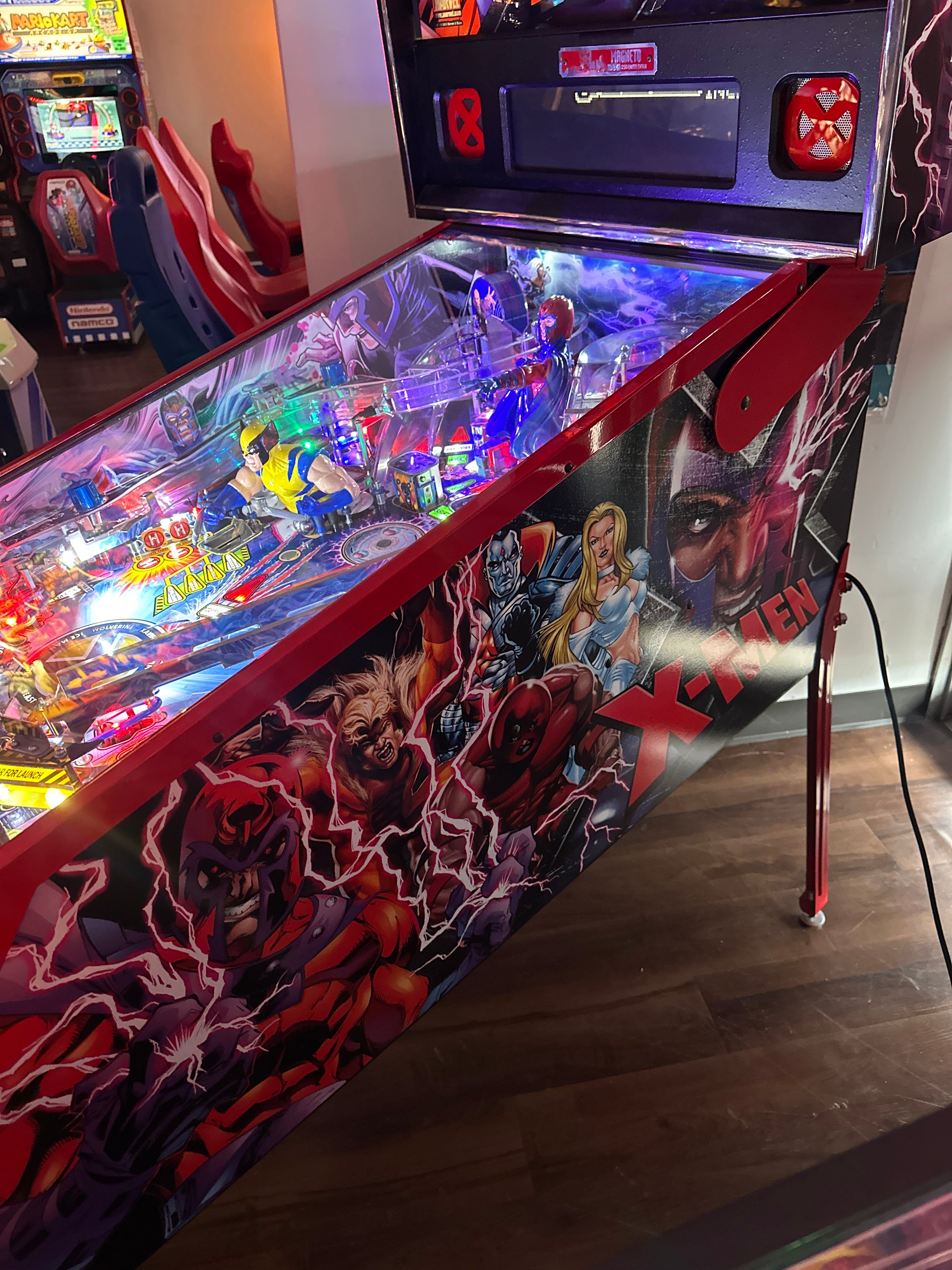 Stern Pinball LOADED X-Men Limited Magneto Edition Pinball Machine