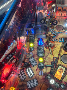 Stern Pinball LOADED The Walking Dead Premium Pinball Machine with Stern Topper