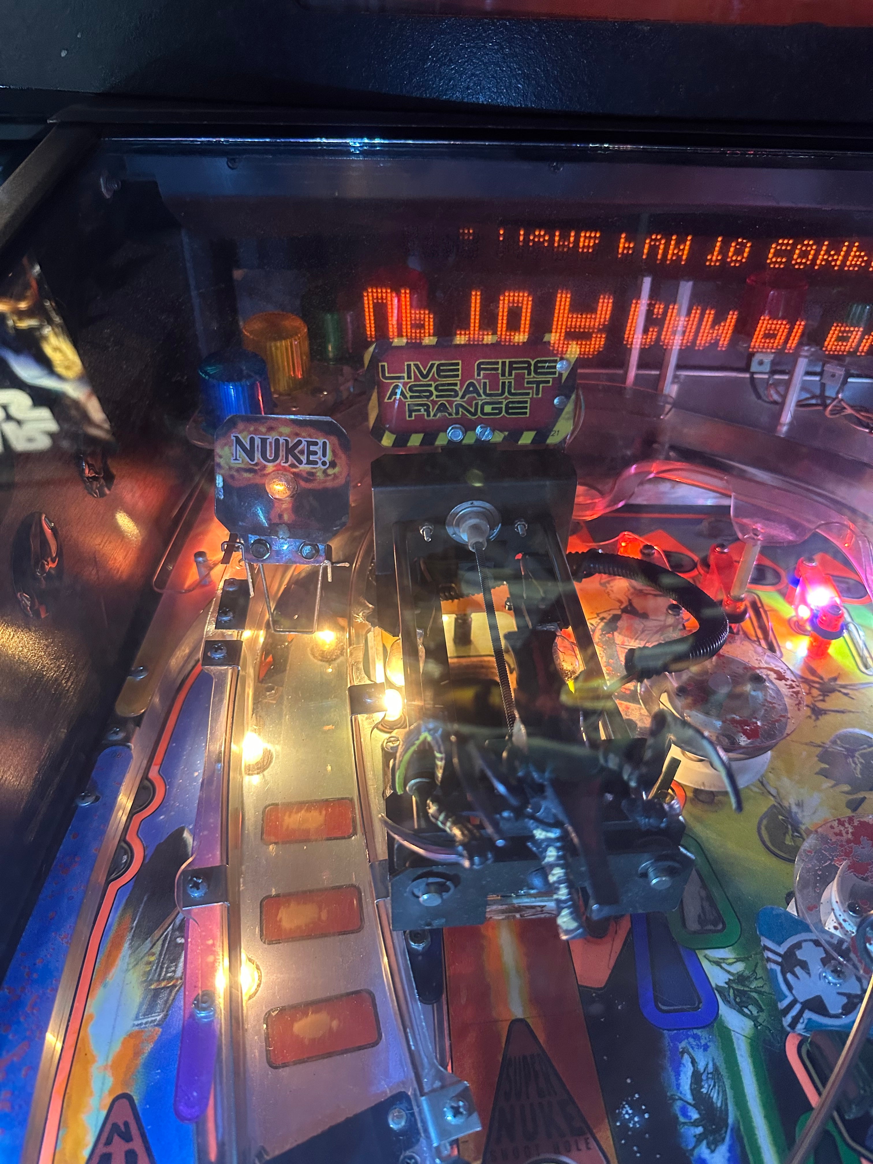 SEGA Starship Troopers Pinball Machine