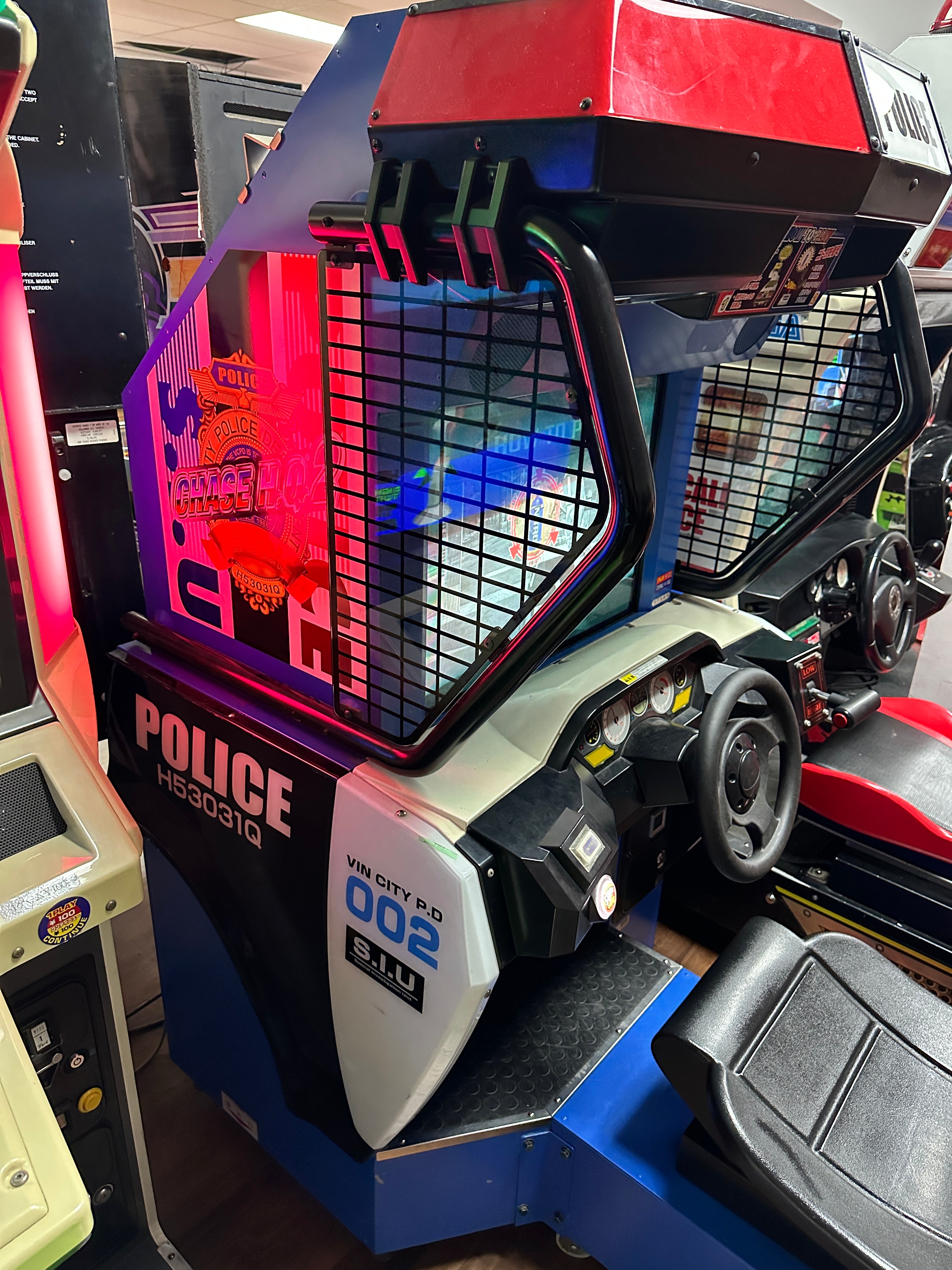 Taito Chase H.Q. 2 Arcade Game