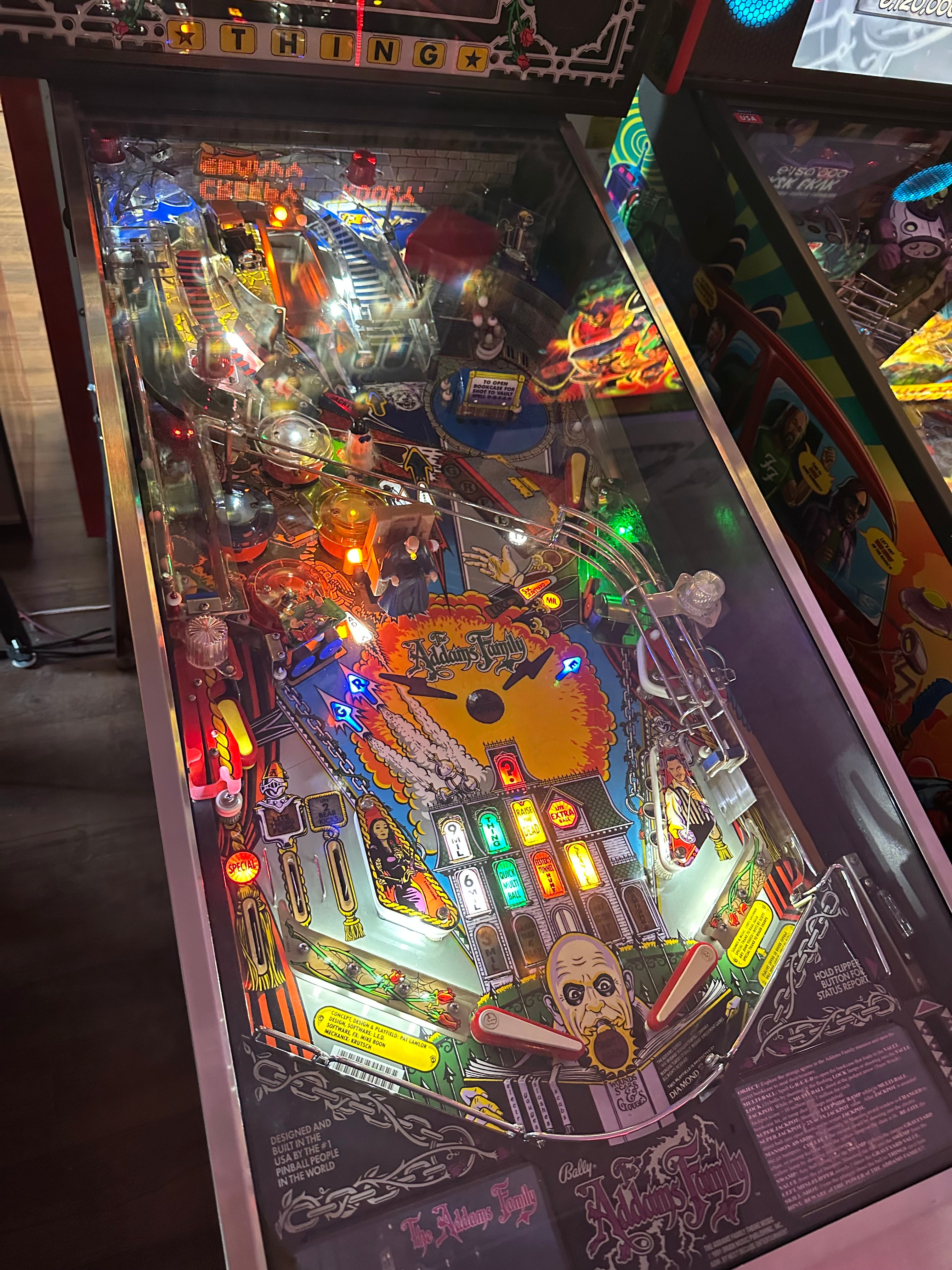 Bally The Addams Family Pinball Machine