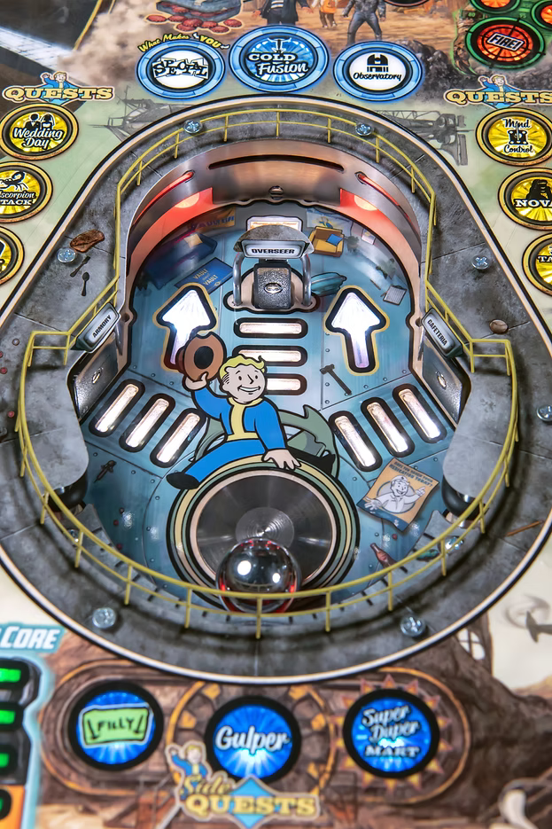 Stern Pinball Fallout Premium Pinball Machine FREE SHIPPING