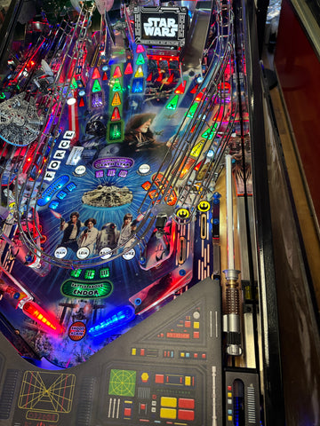 Image of Stern Pinball LOADED Star Wars Premium Pinball Machine