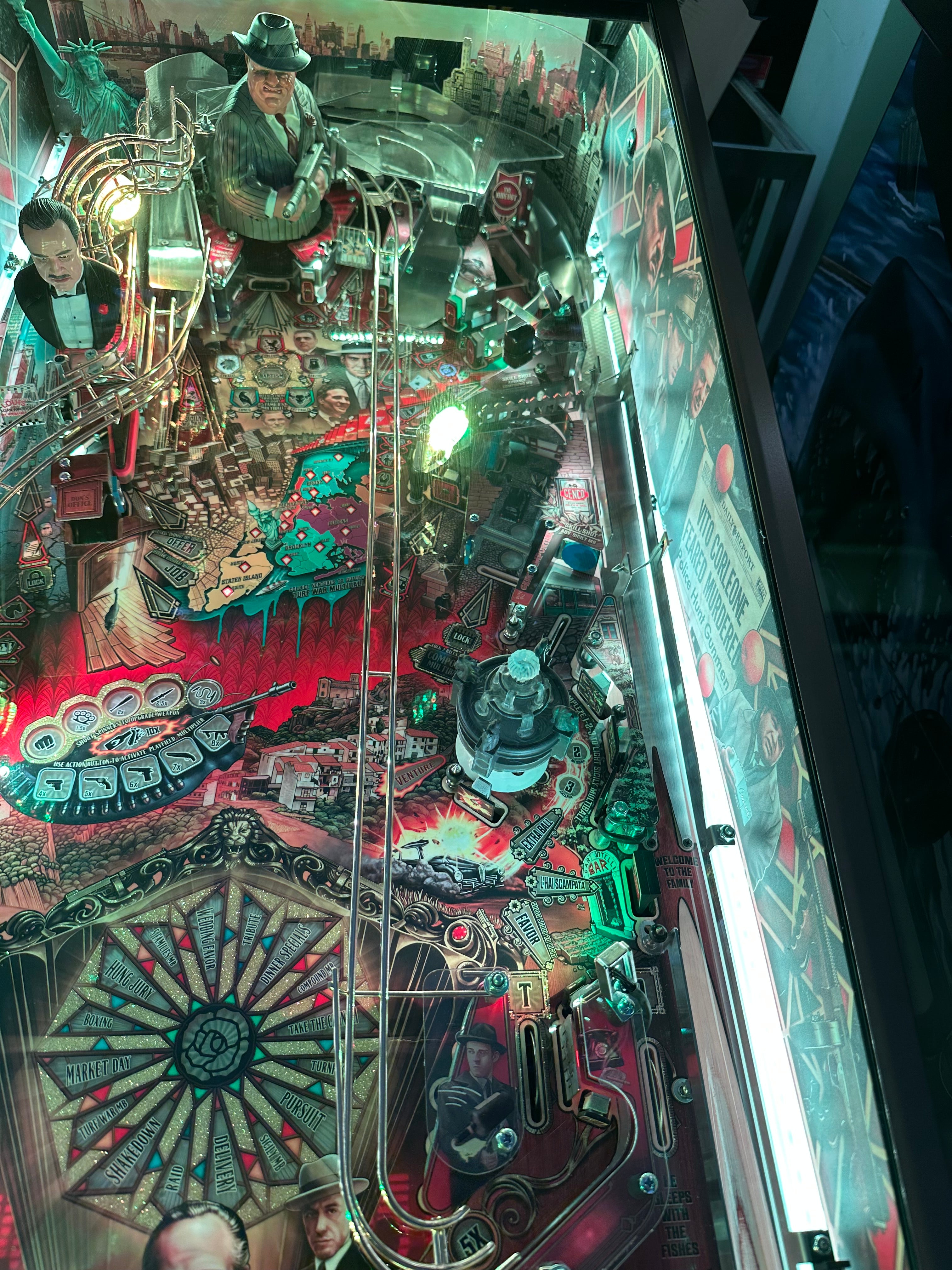 Jersey Jack Pinball The Godfather Collectors Edition Pinball Machine