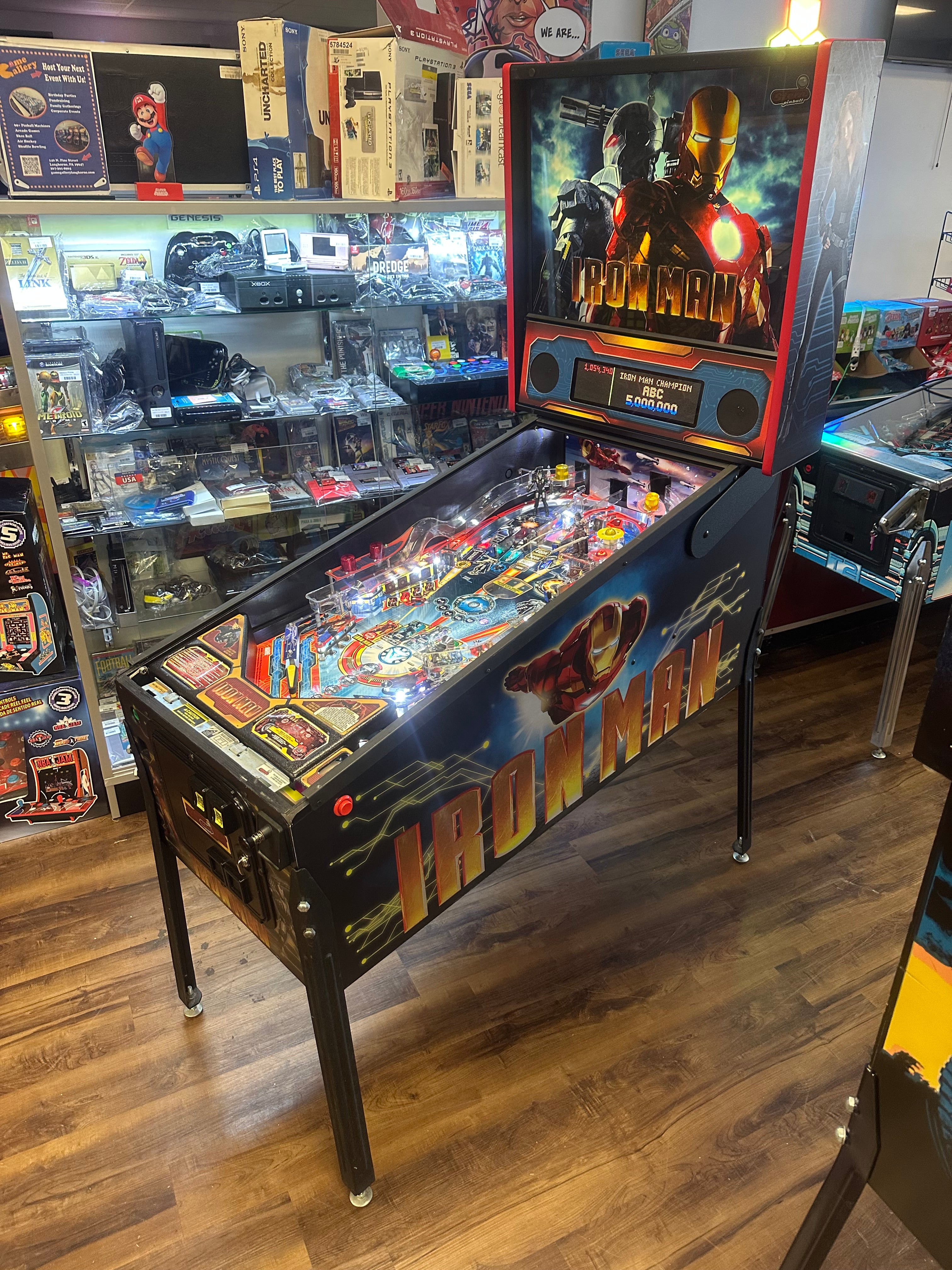 Stern Pinball Ironman Vault Pinball Machine
