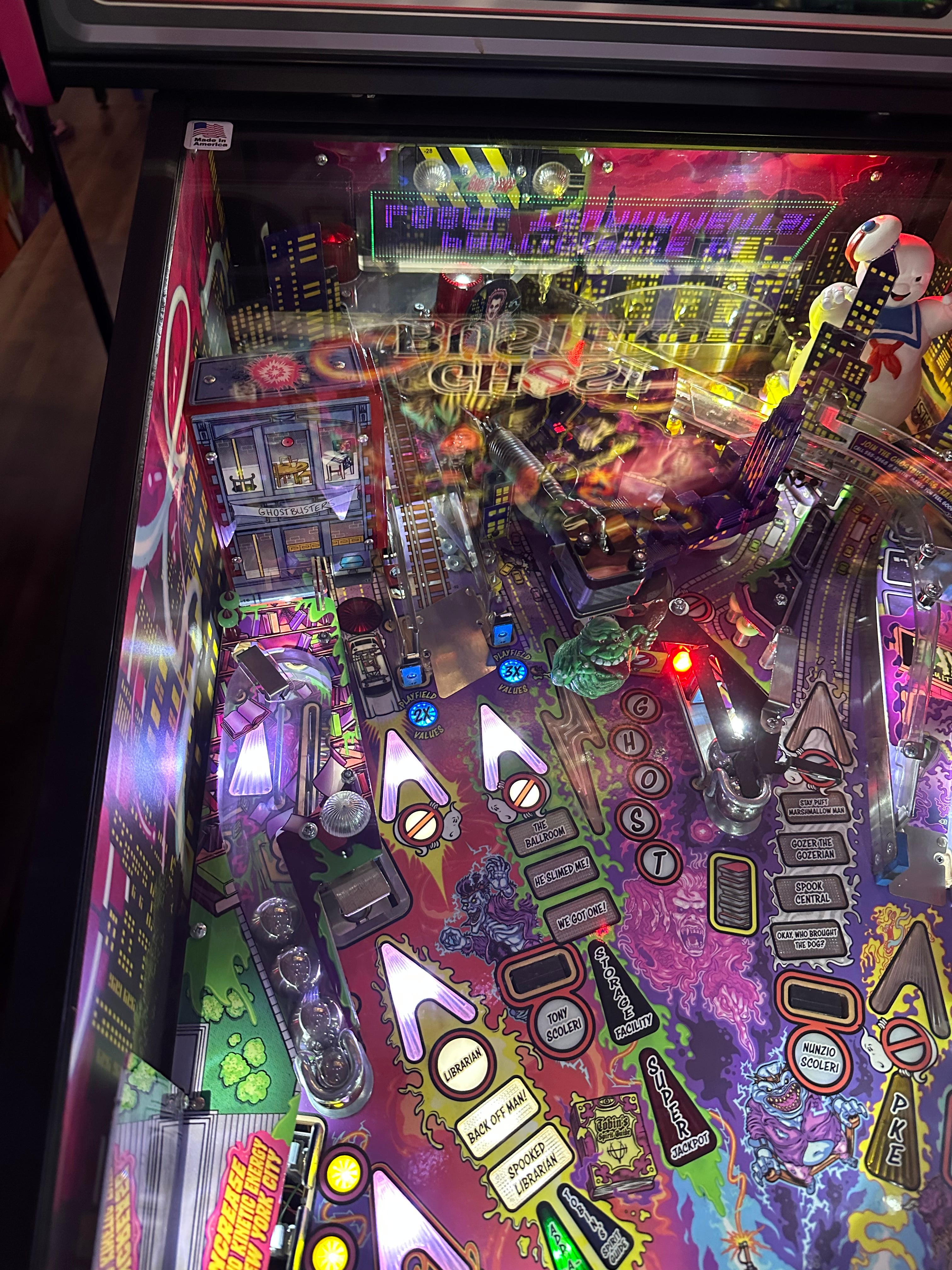Stern Pinball LOADED Ghostbusters Pro Pinball Machine