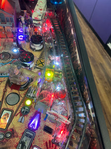 Stern Pinball LOADED The Walking Dead Premium Pinball Machine with Stern Topper