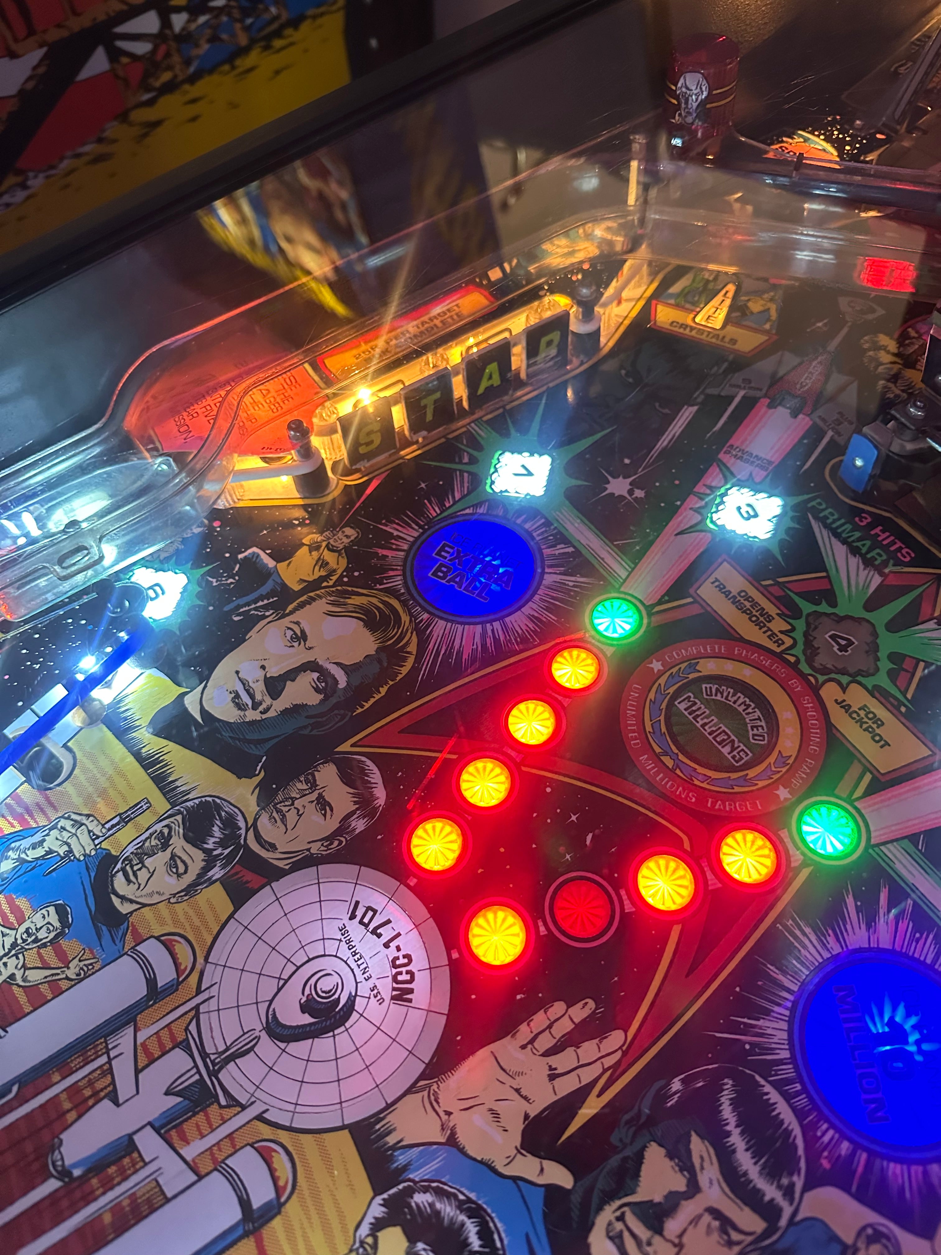 Data East Star Trek Pinball Machine