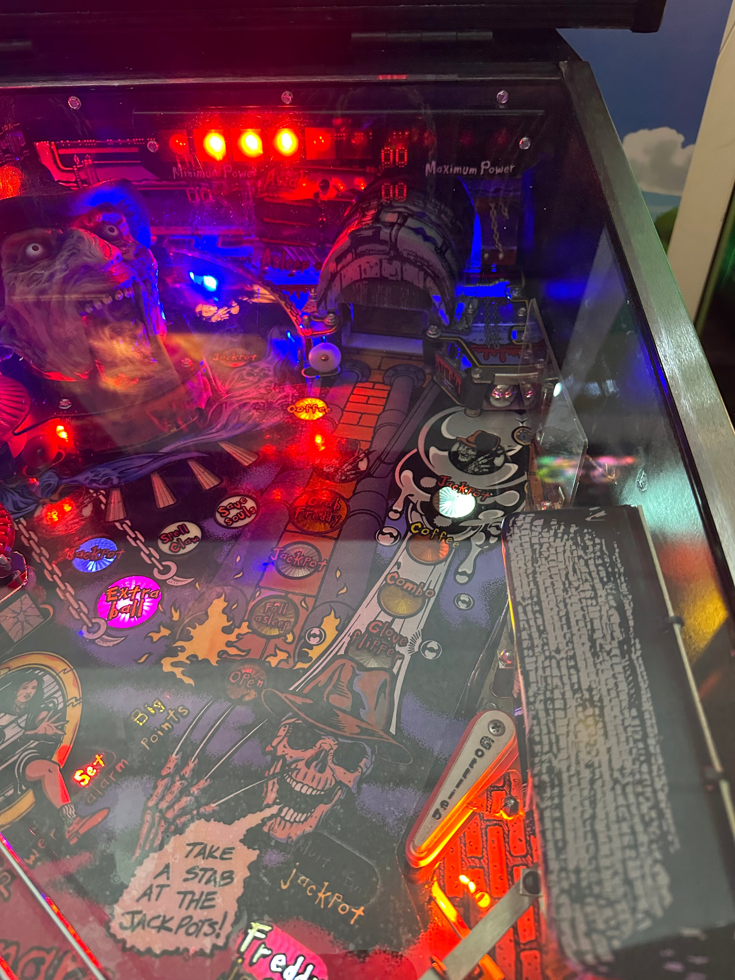 Gottlieb Freddy: A Nightmare on Elm Street Pinball Machine