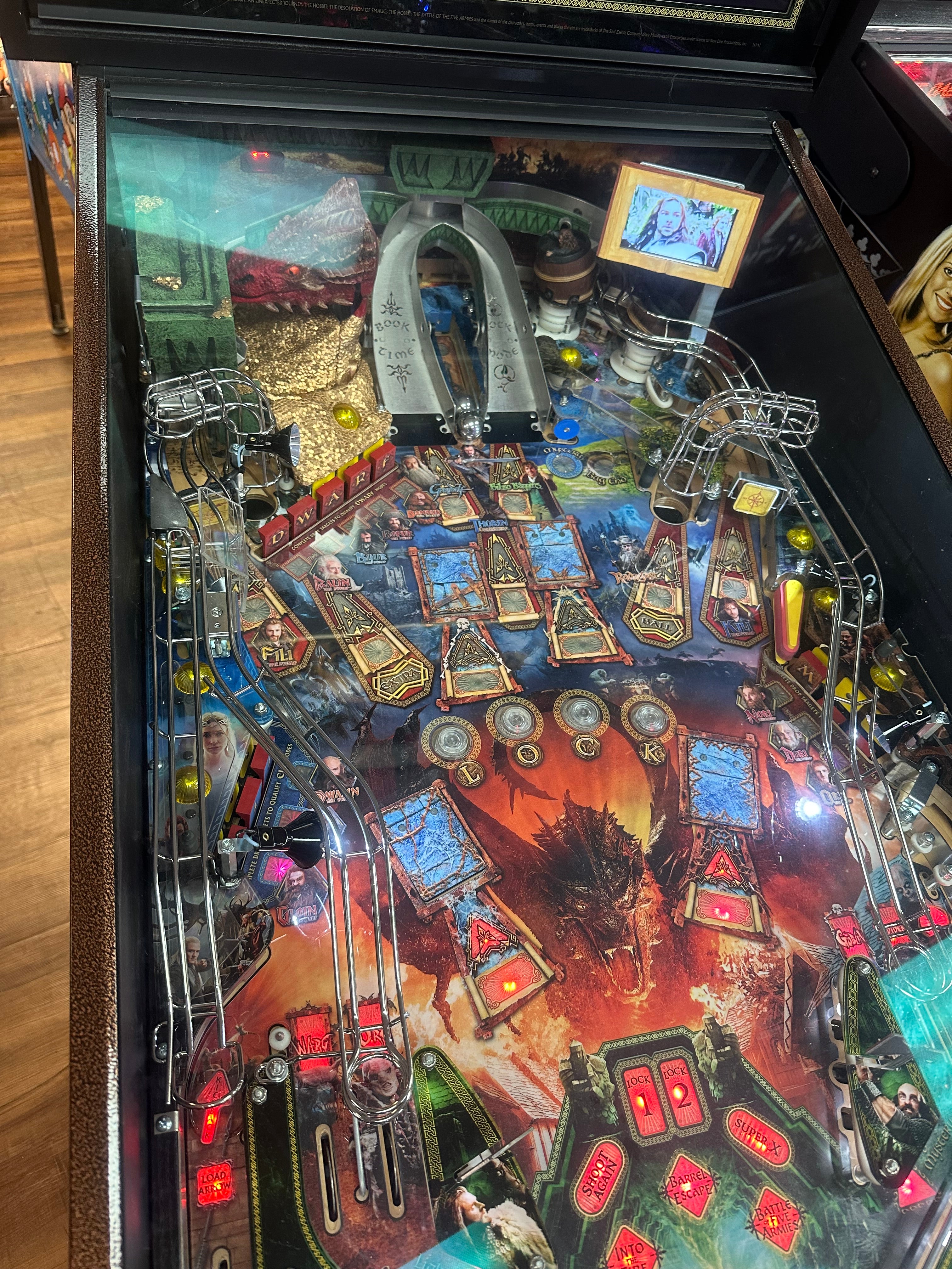 JJP The Hobbit Limited Edition Pinball Machine