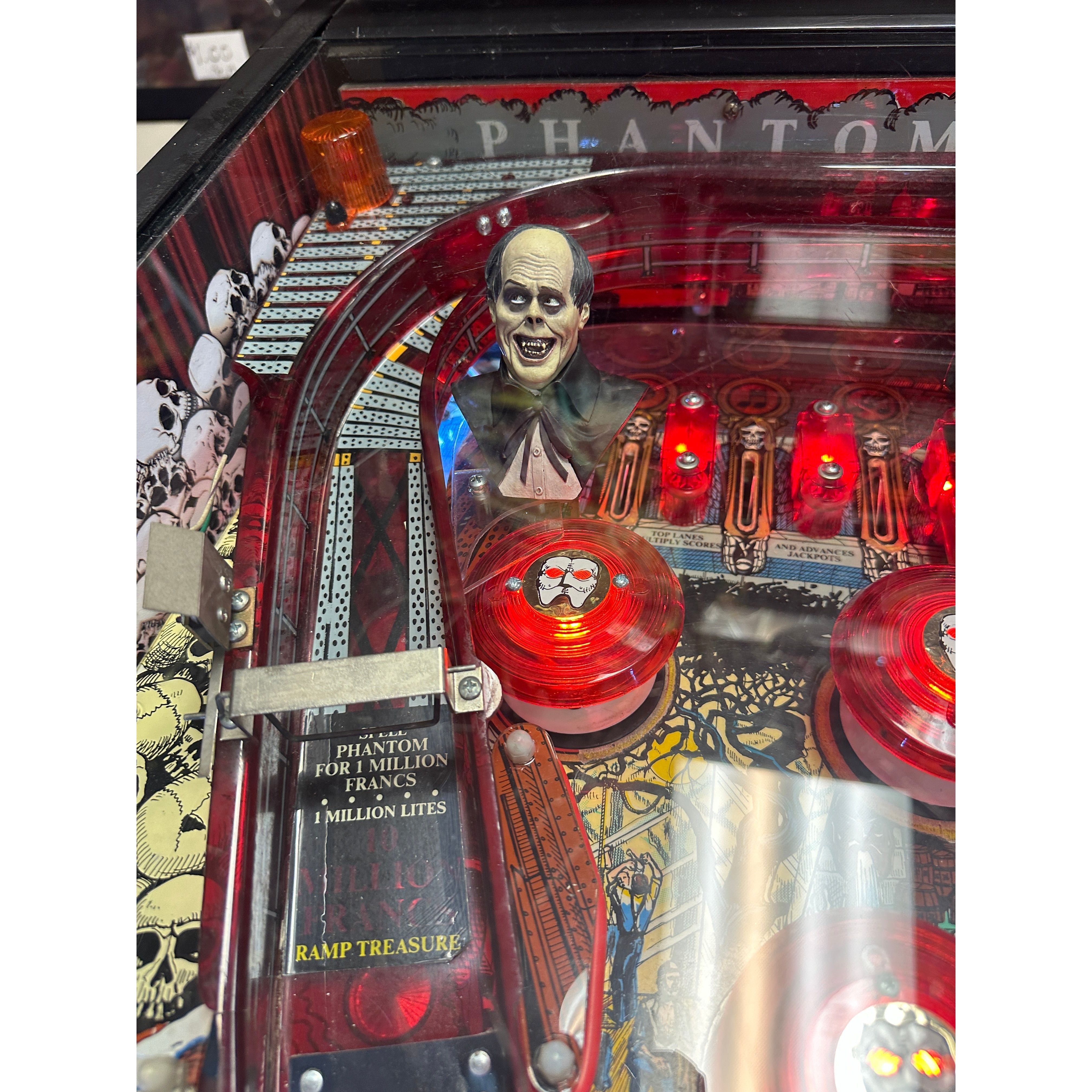 Data East Phantom of the Opera Pinball Machine