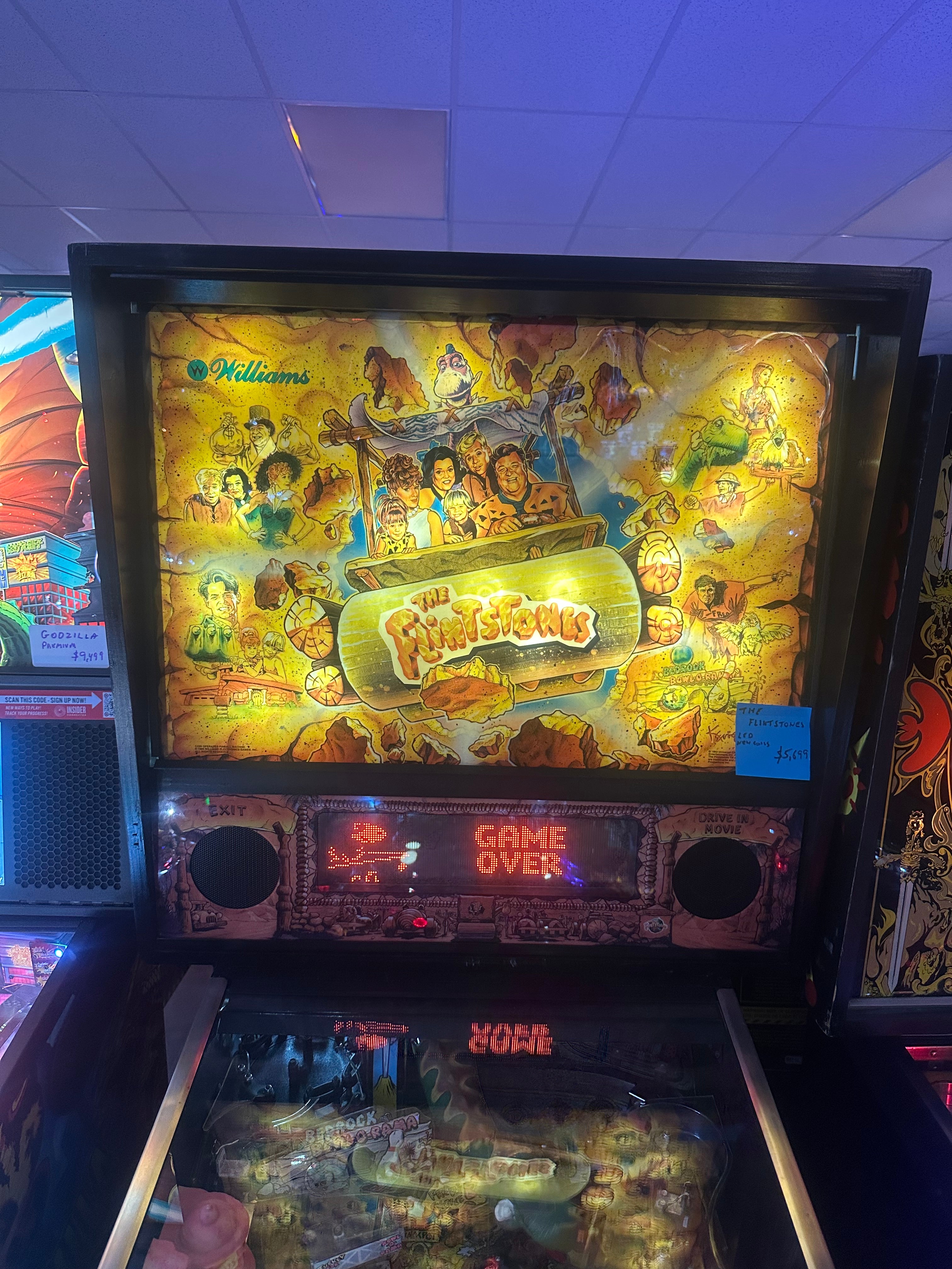 Williams The Flintstones Pinball Machine