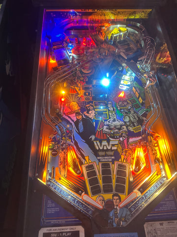 Image of Data East Royal Rumble WWF Pinball Machine