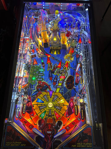Image of Stern Pinball LOADED Spider-Man Pinball Machine
