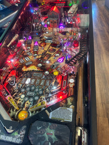 Stern Pinball LOADED The Walking Dead Premium Pinball Machine with Stern Topper