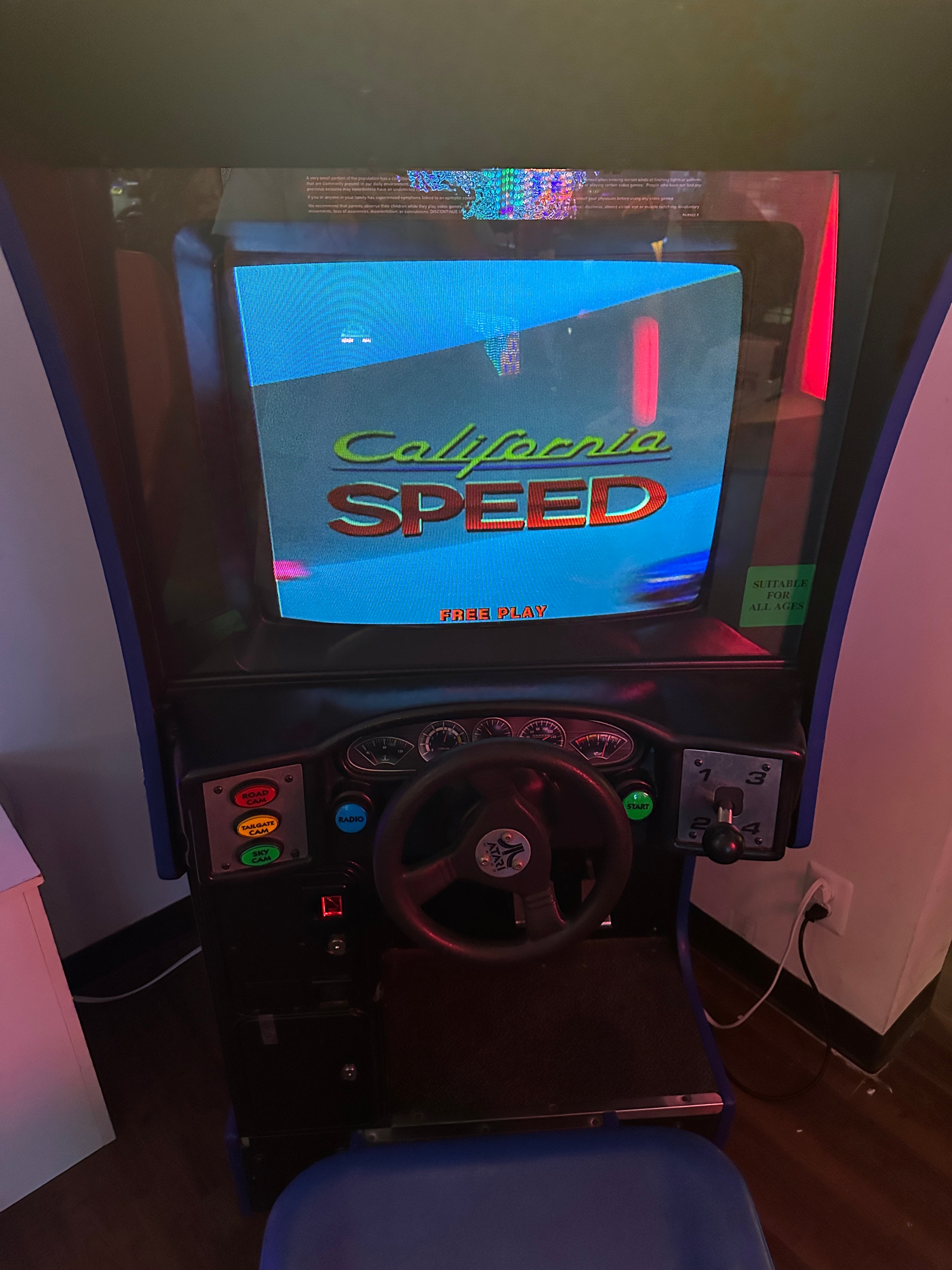 California Speed Arcade Racing Game