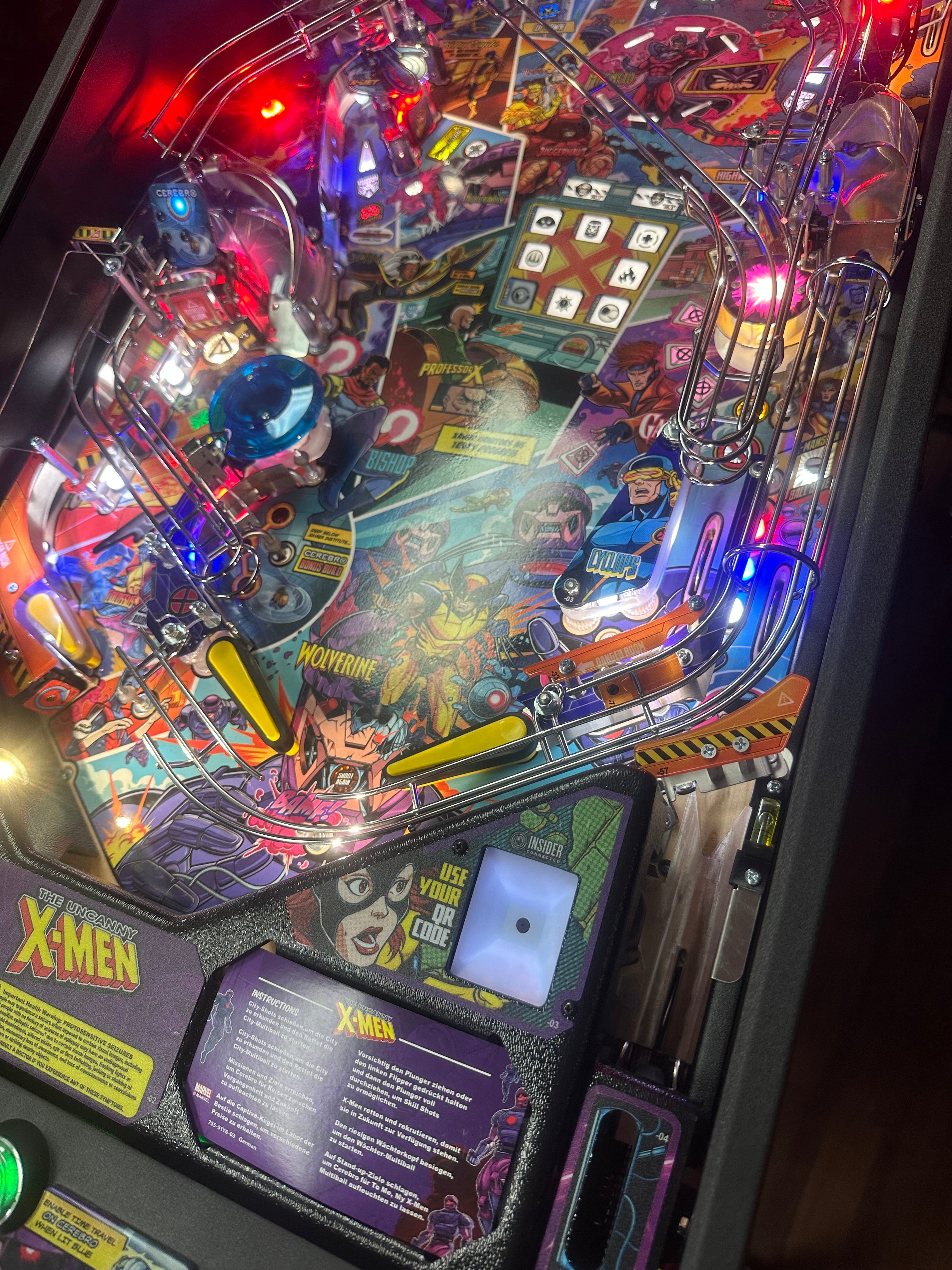 Stern Pinball The Uncanny X-Men Pro Pinball Machine
