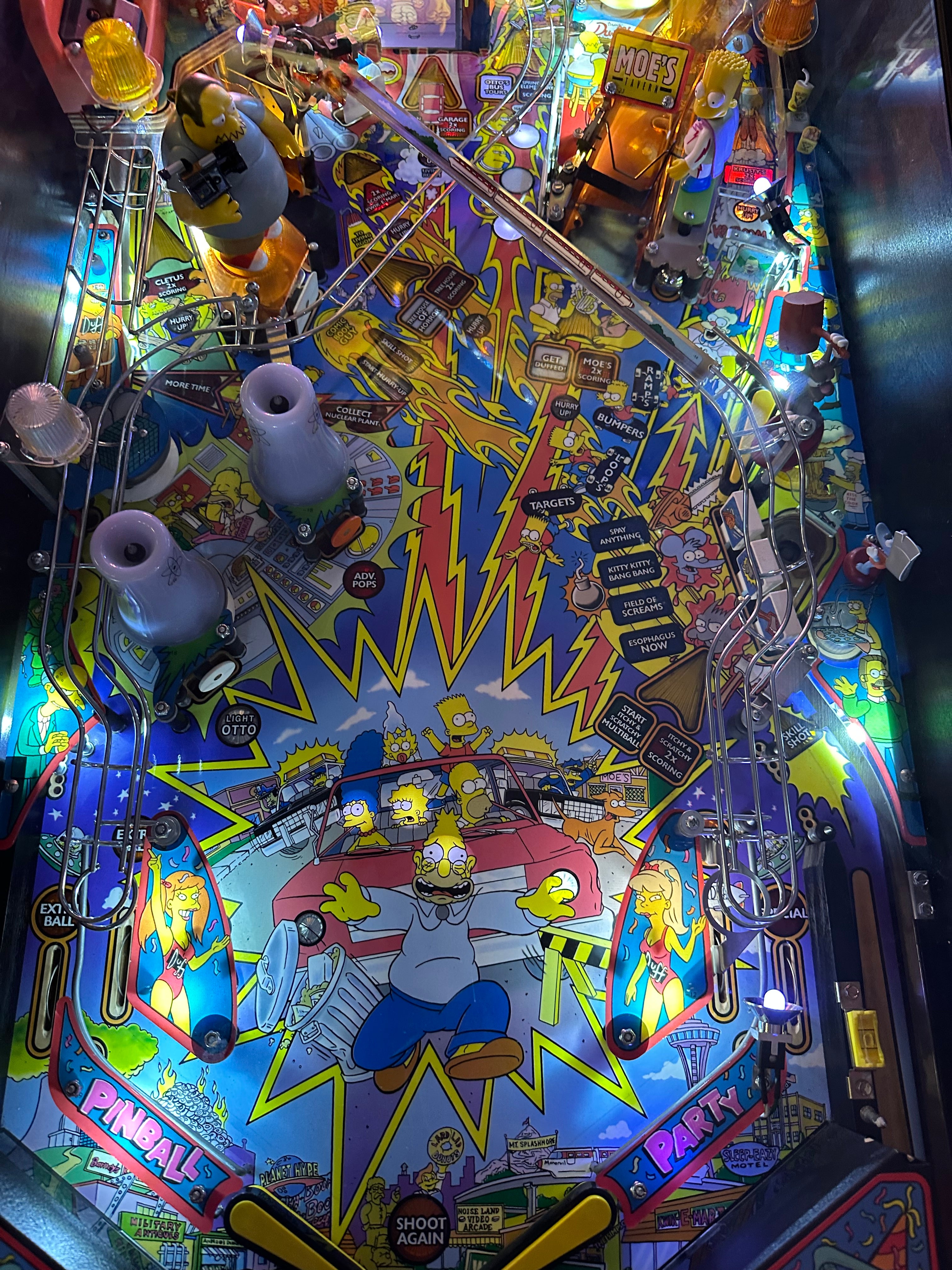 Stern Pinball The Simpsons Pinball Party Pinball Machine