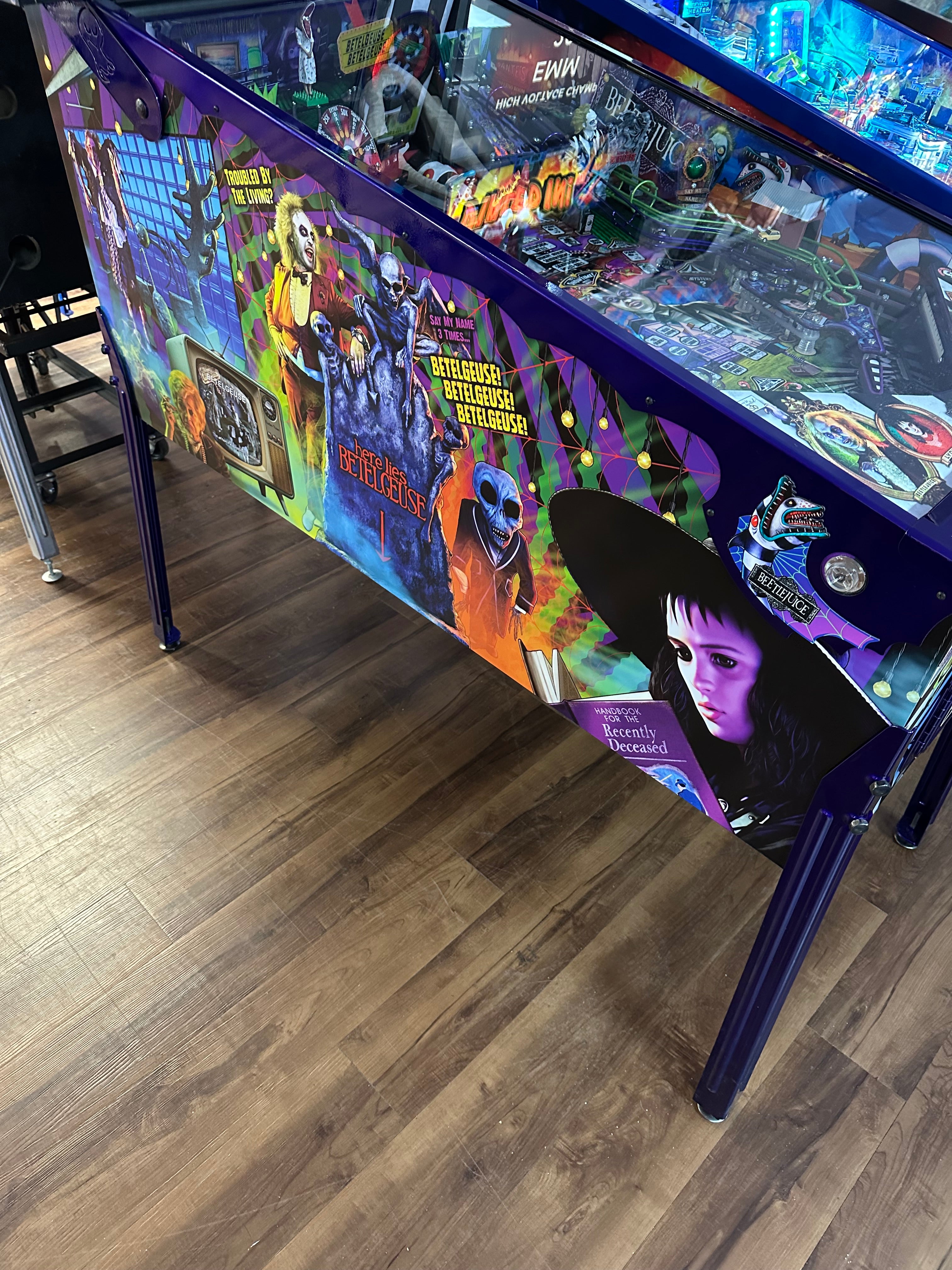 Spooky Pinball Beetlejuice Pinball Machine IN STOCK READY TO SHIP