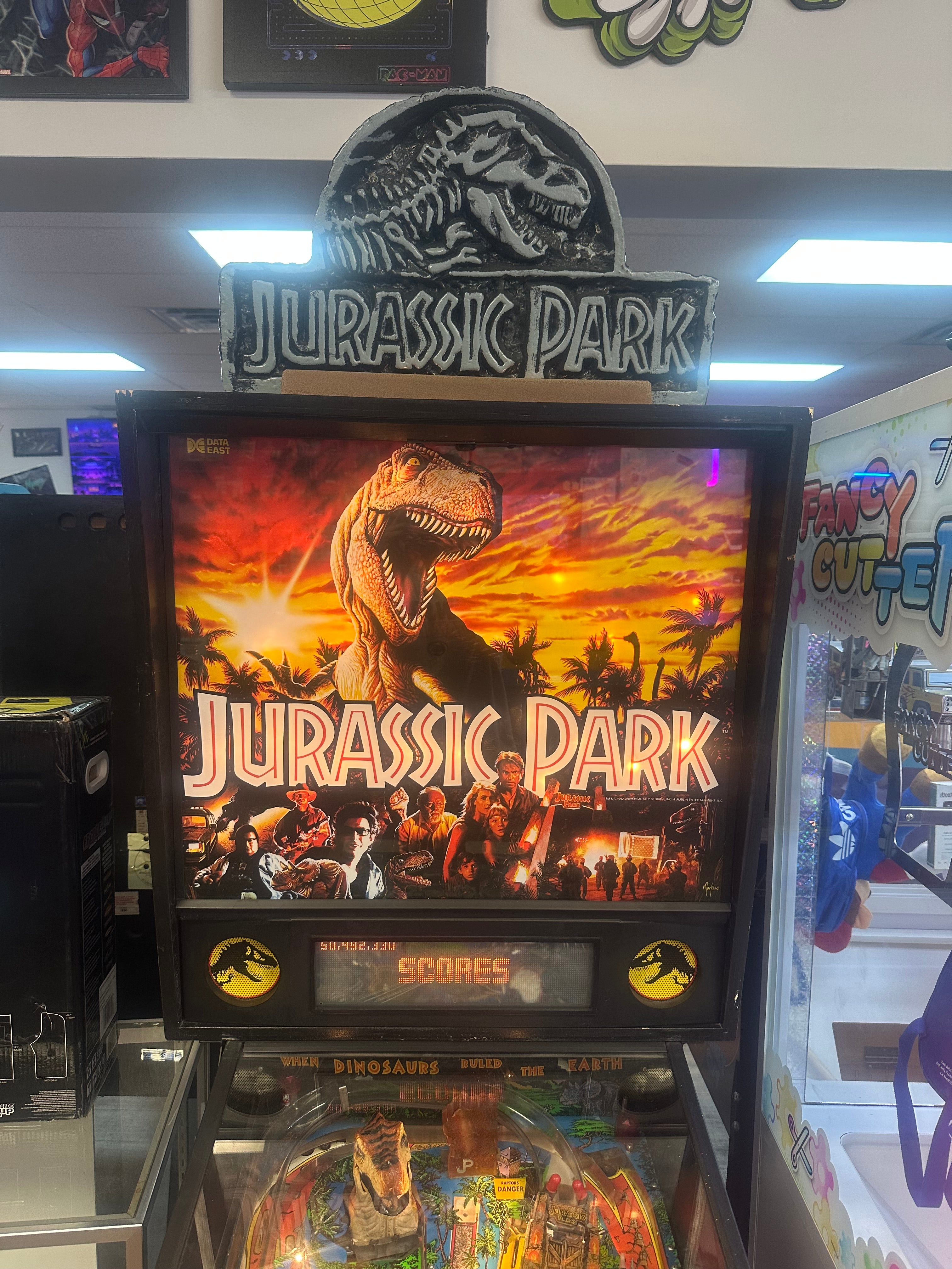 Data East Jurassic Park Pinball Machine