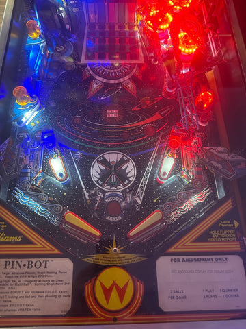 Image of Williams Pinbot Pinball Machine