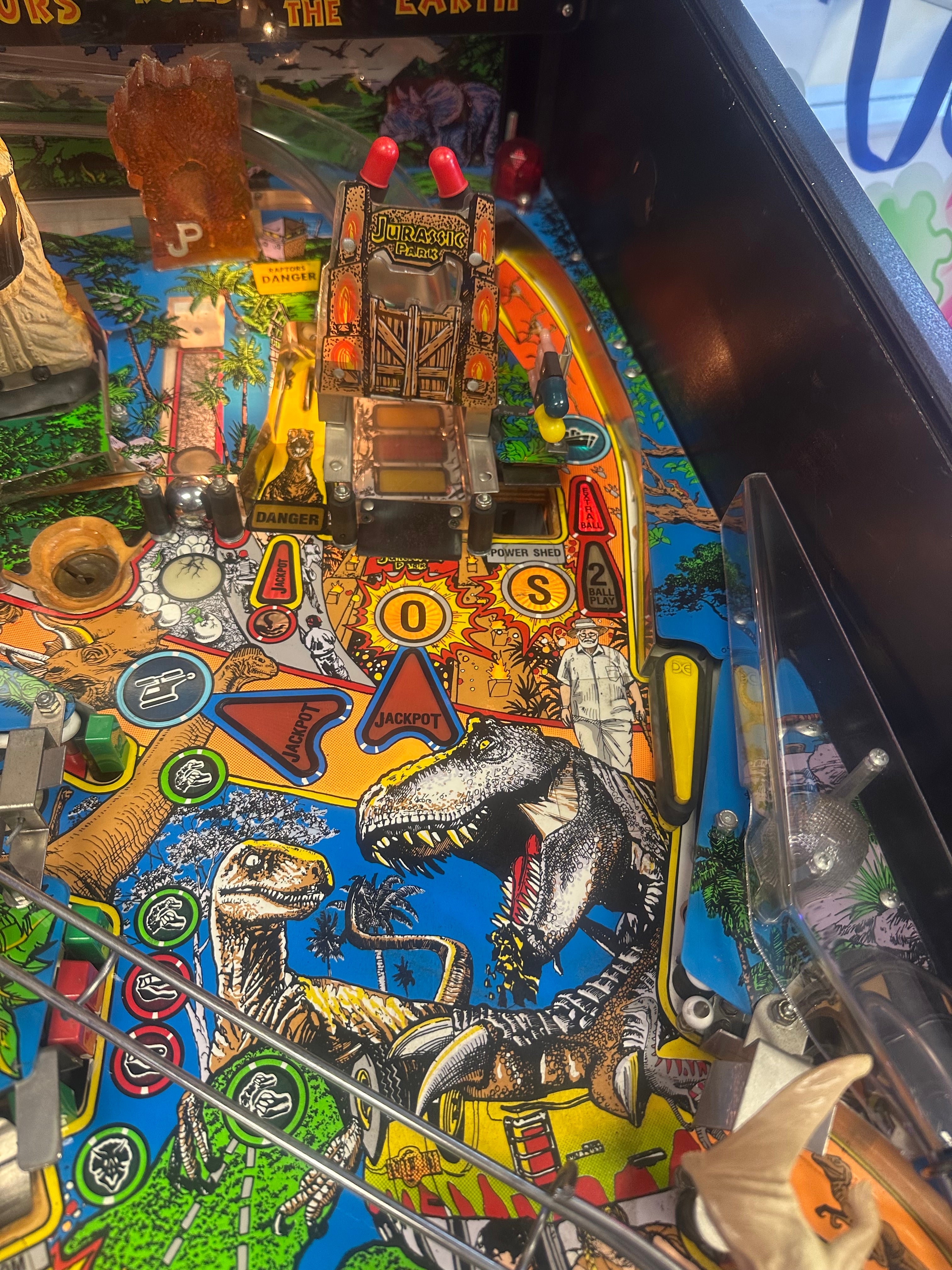 Data East Jurassic Park Pinball Machine