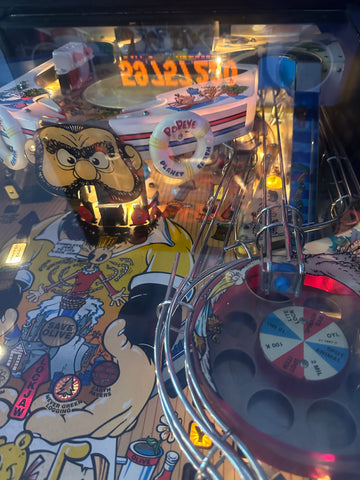 Image of Bally Popeye Saves the Earth Pinball Machine