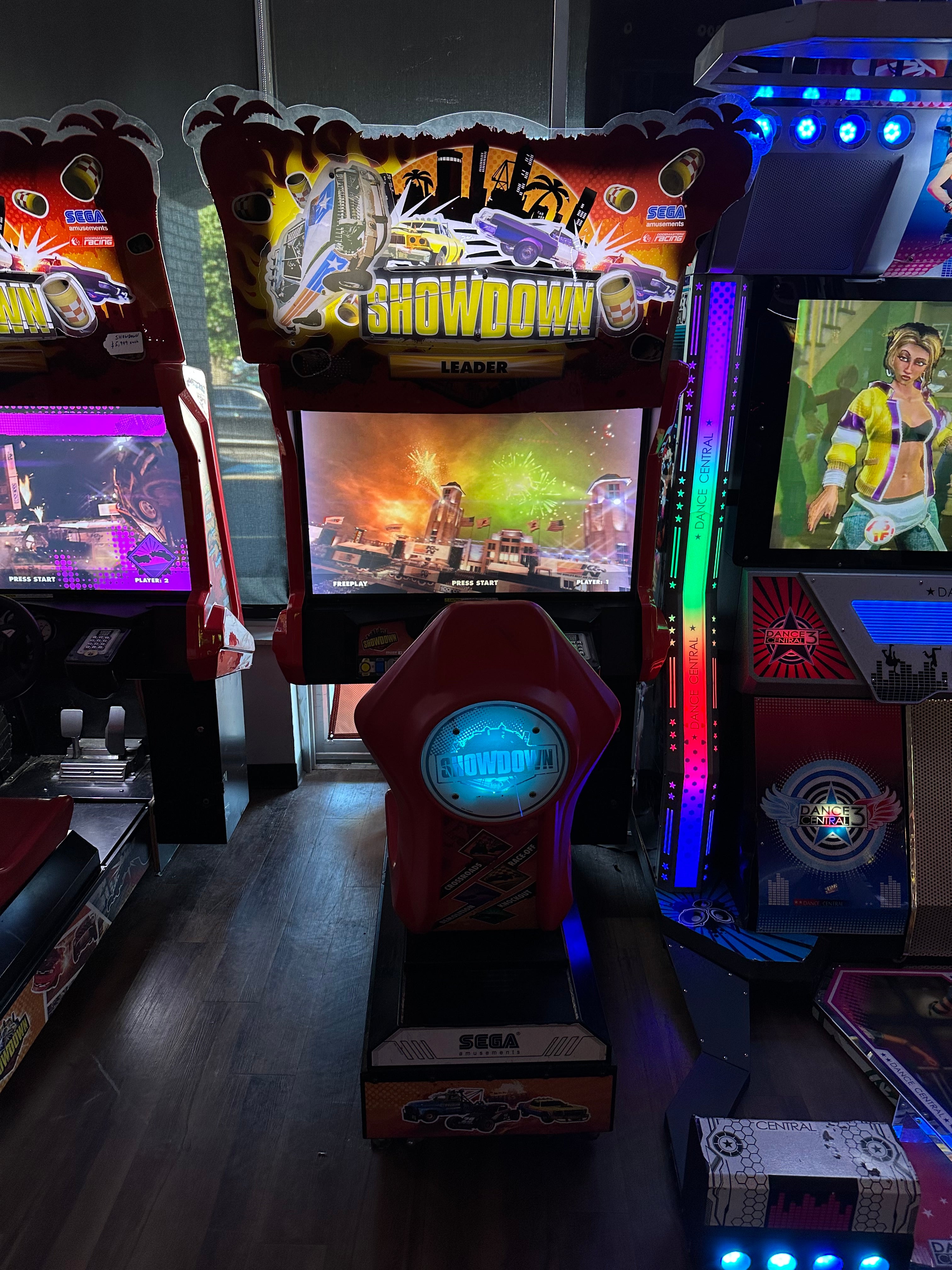 SEGA Showdown Racing Arcade Game