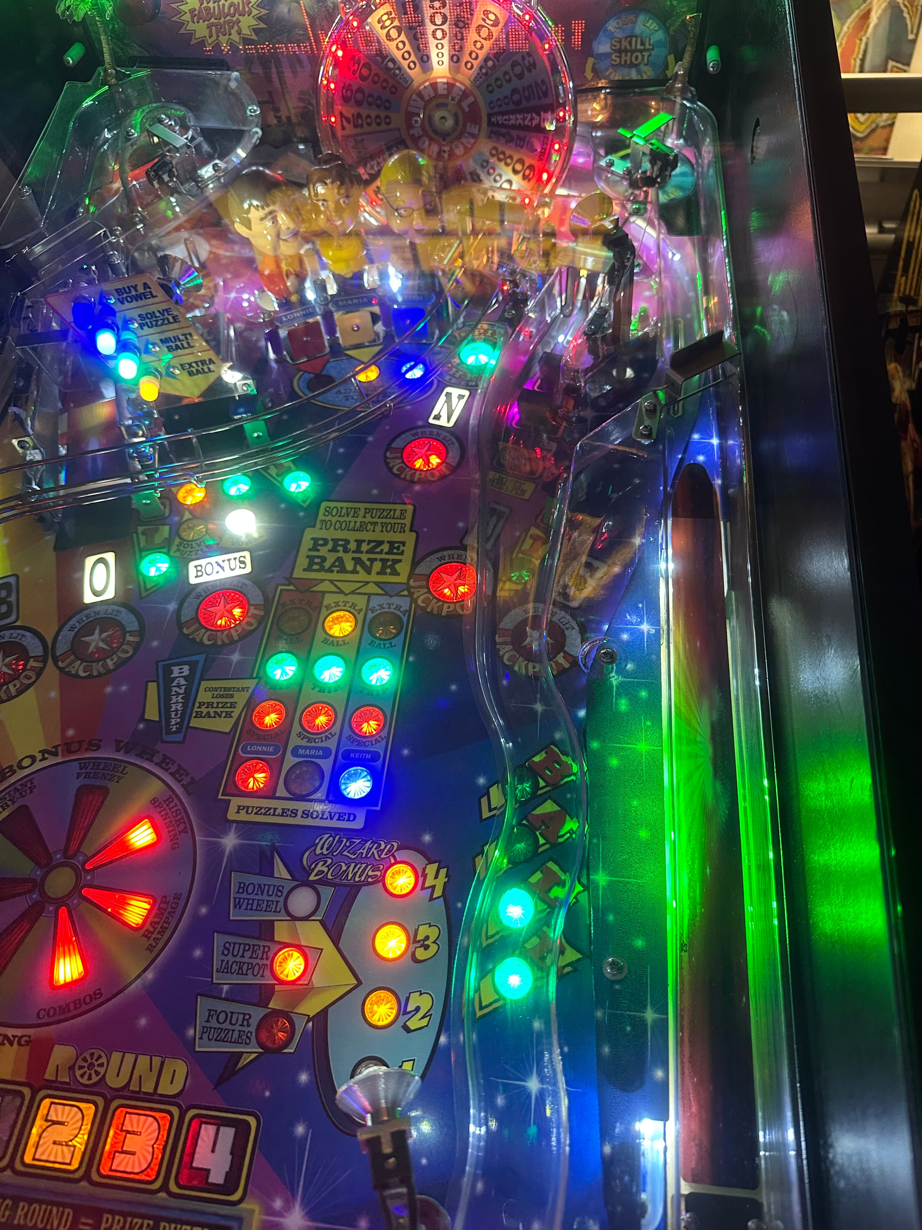 Stern Pinball Wheel of Fortune Pinball Machine