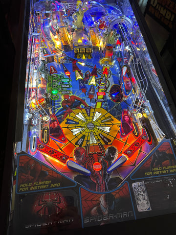 Image of Stern Pinball LOADED Spider-Man Pinball Machine