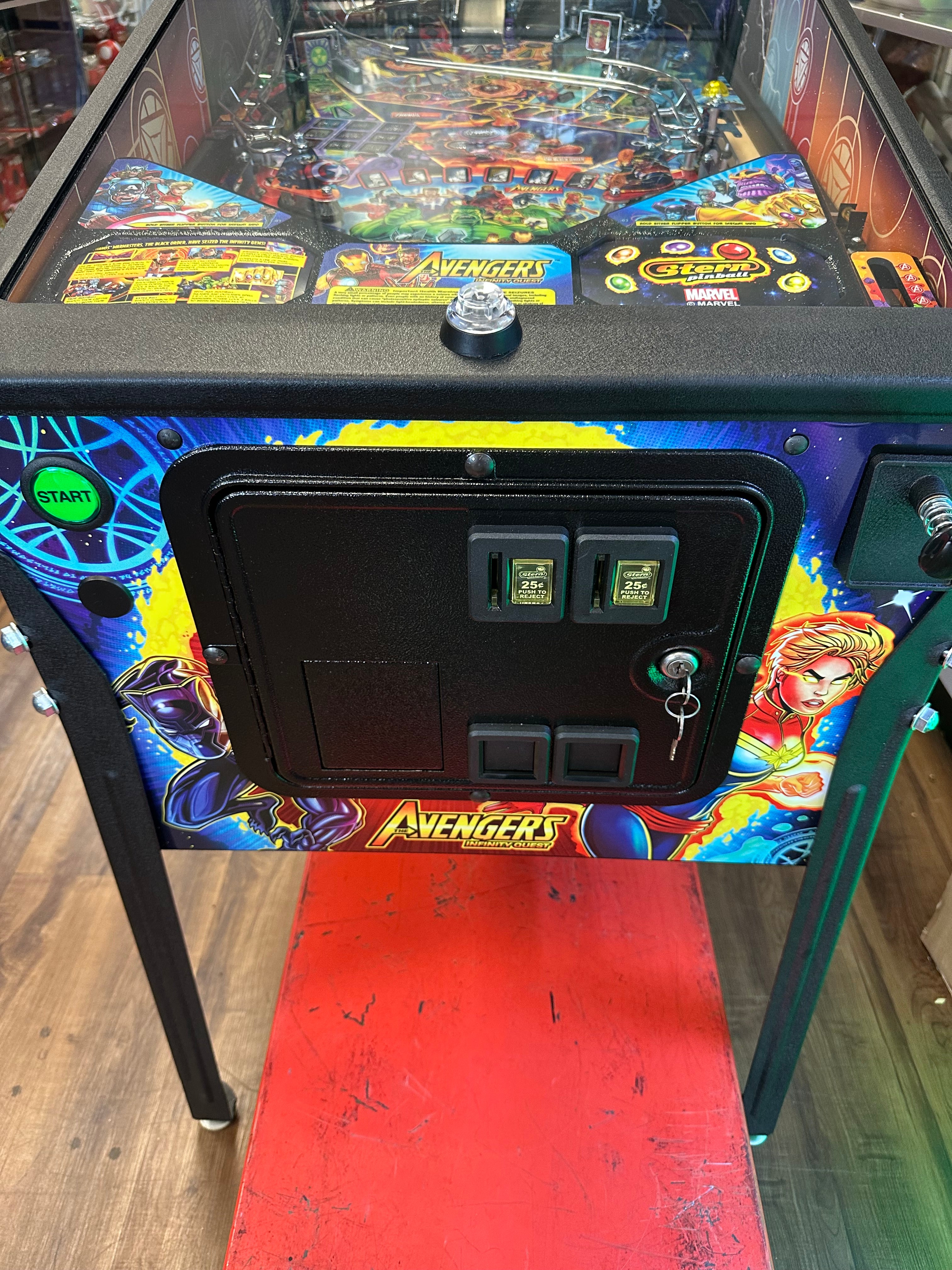 Stern Pinball Avengers: Infinity Quest Pro Pinball Machine