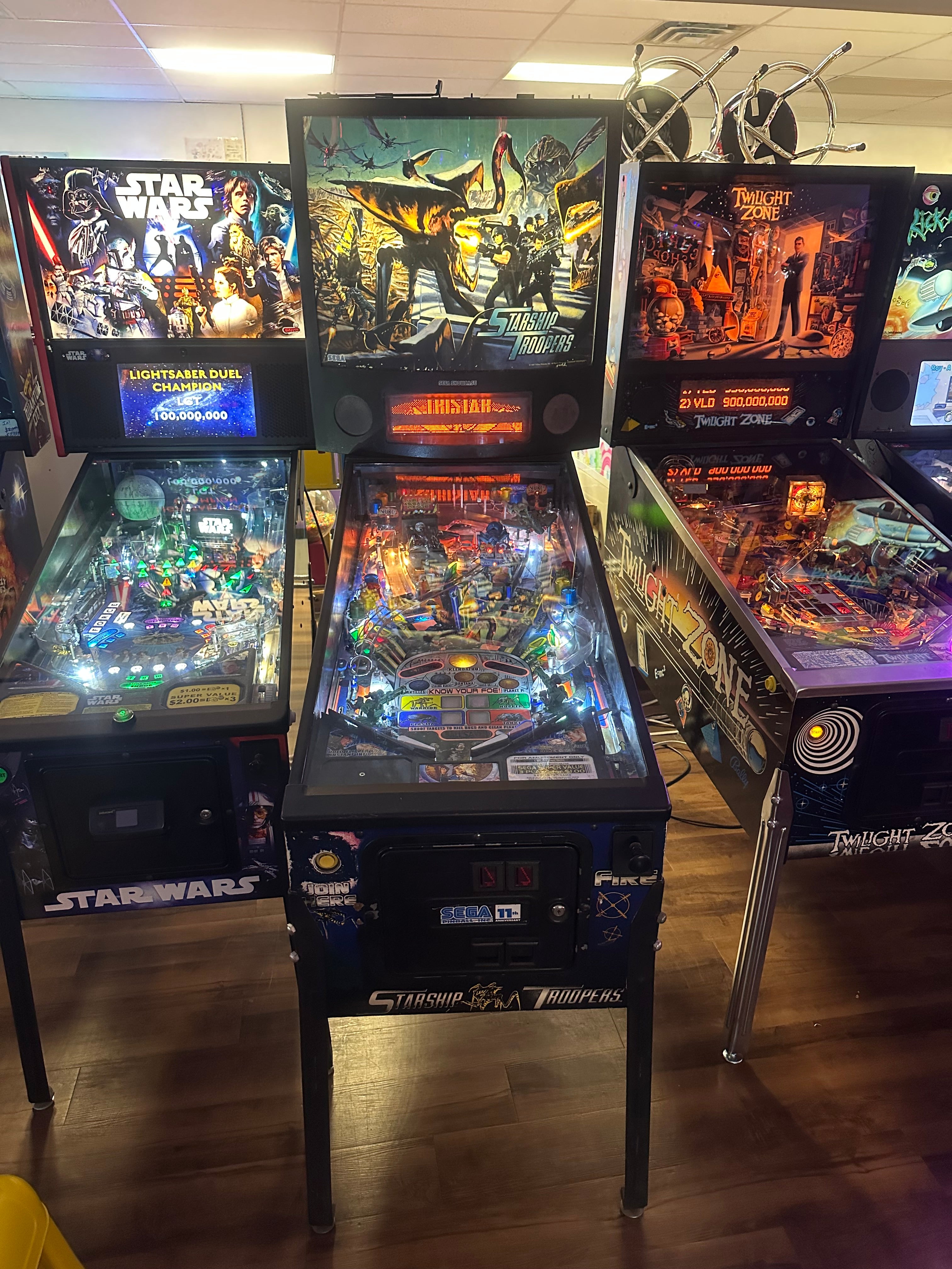 SEGA Starship Troopers Pinball Machine