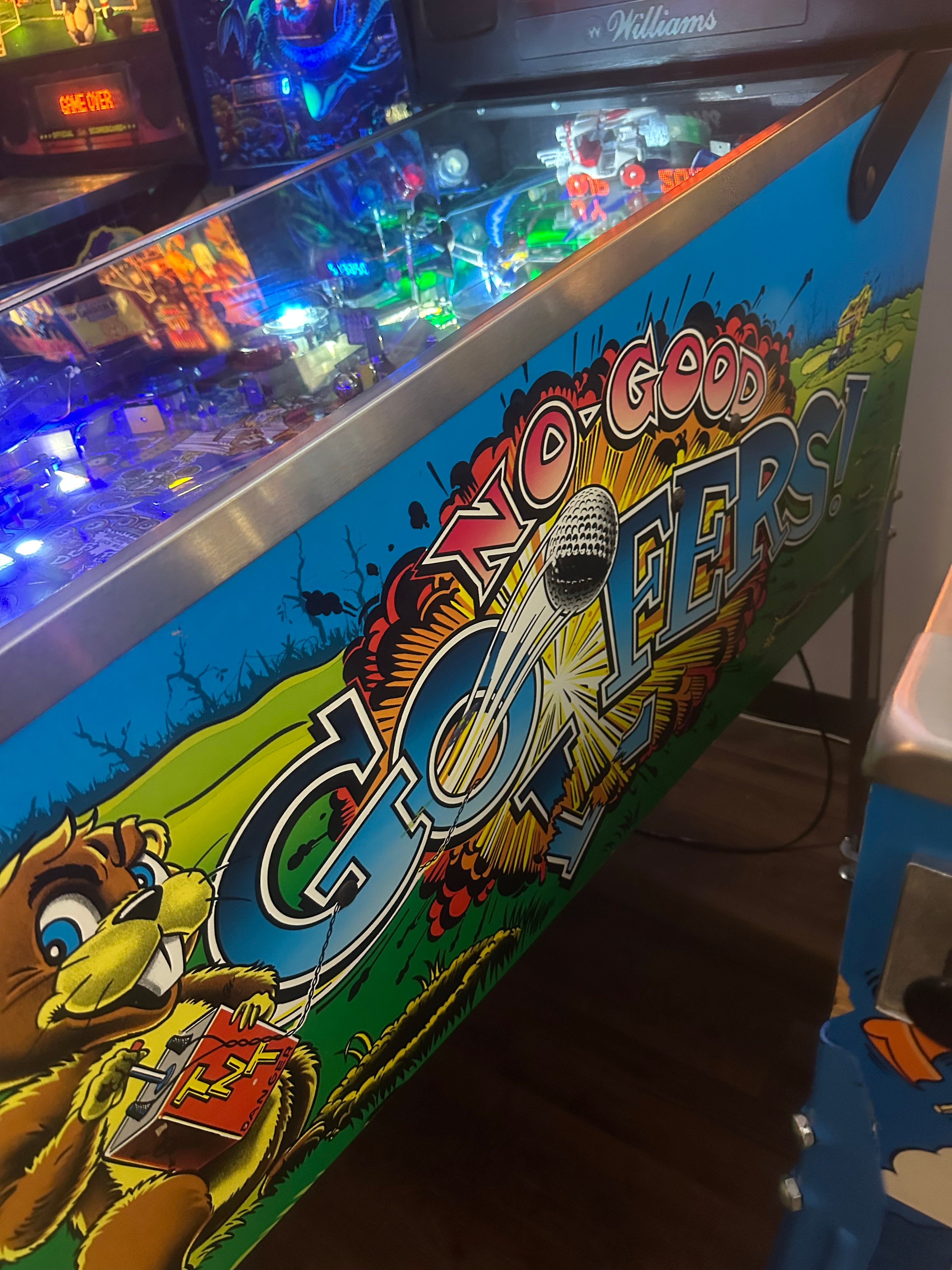 Williams No Good Gophers Pinball Machine
