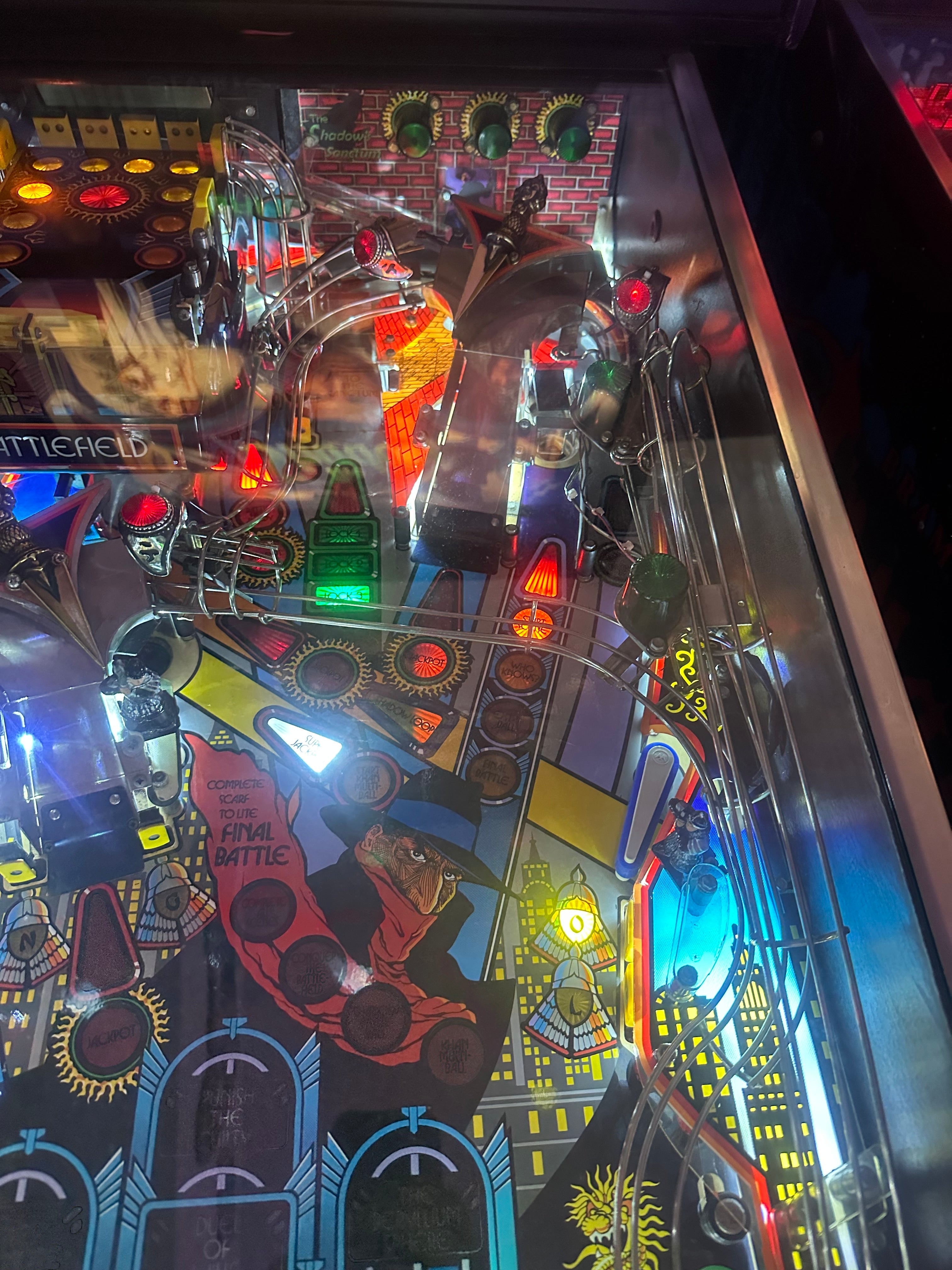 Bally The Shadow Pinball Machine