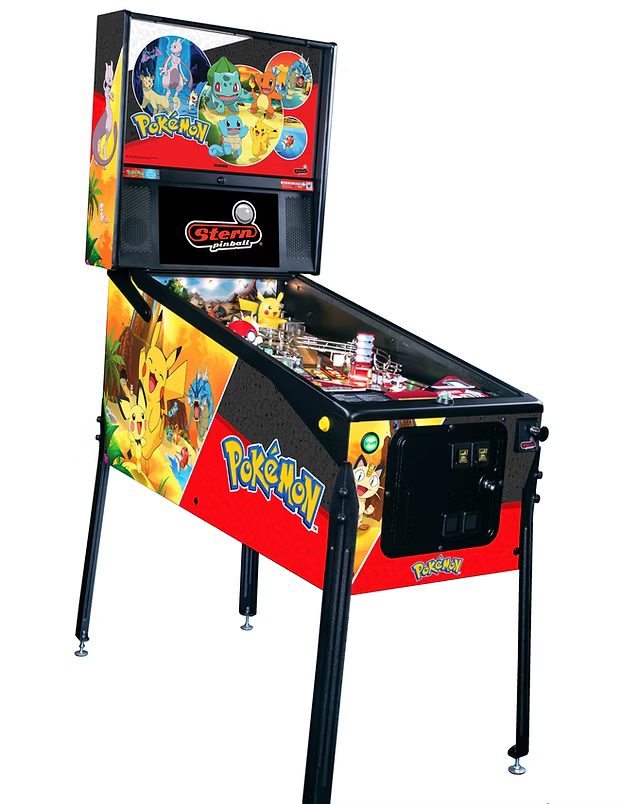 Stern Pinball Pokemon Pro Pinball Machine FREE SHIPPING