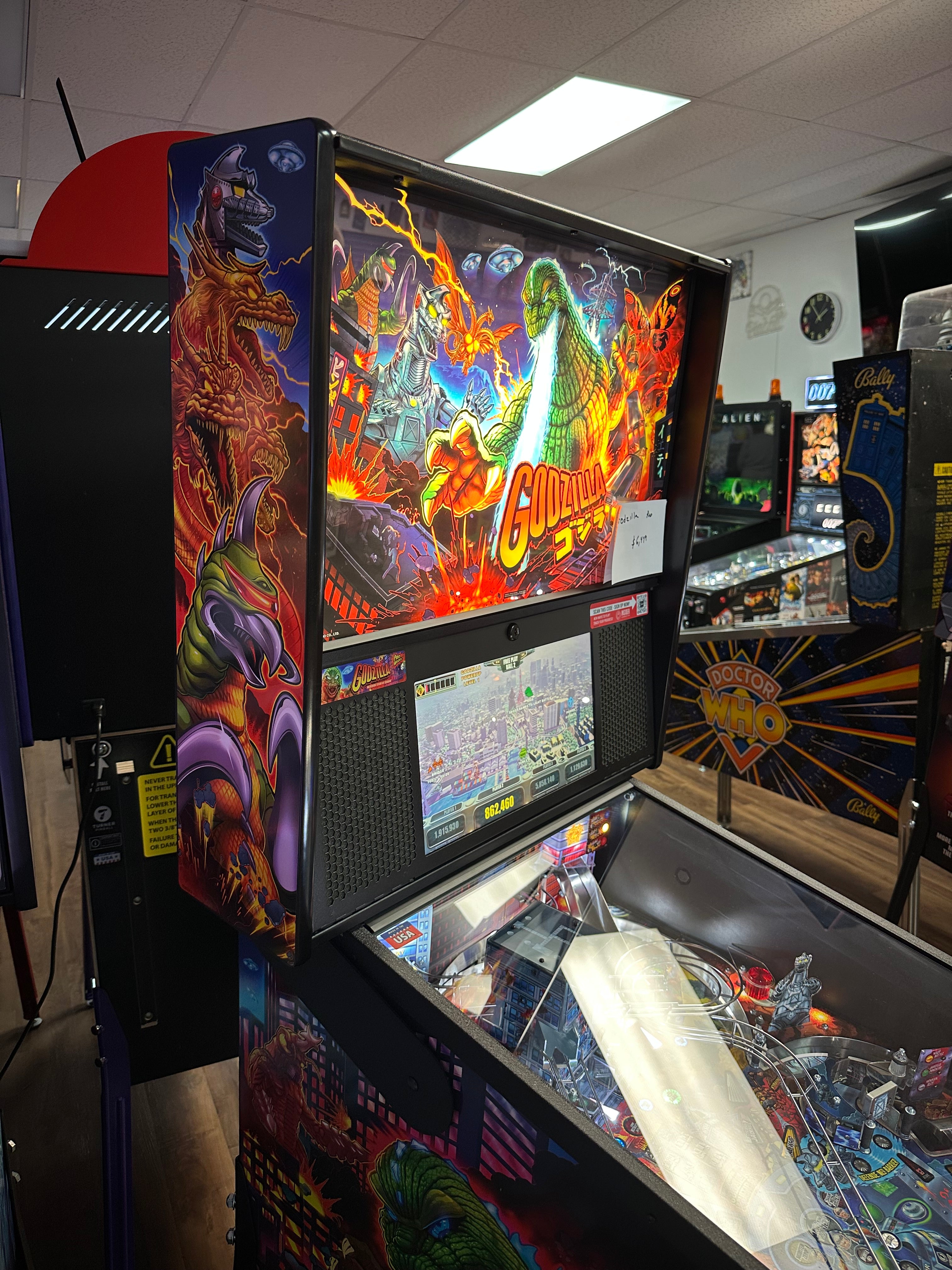 Stern Pinball Godzilla Pro Pinball Machine