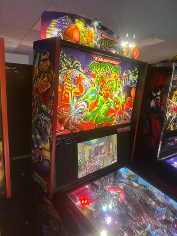Image of Stern Pinball LOADED Teenage Mutant Ninja Turtles Premium Pinball Machine
