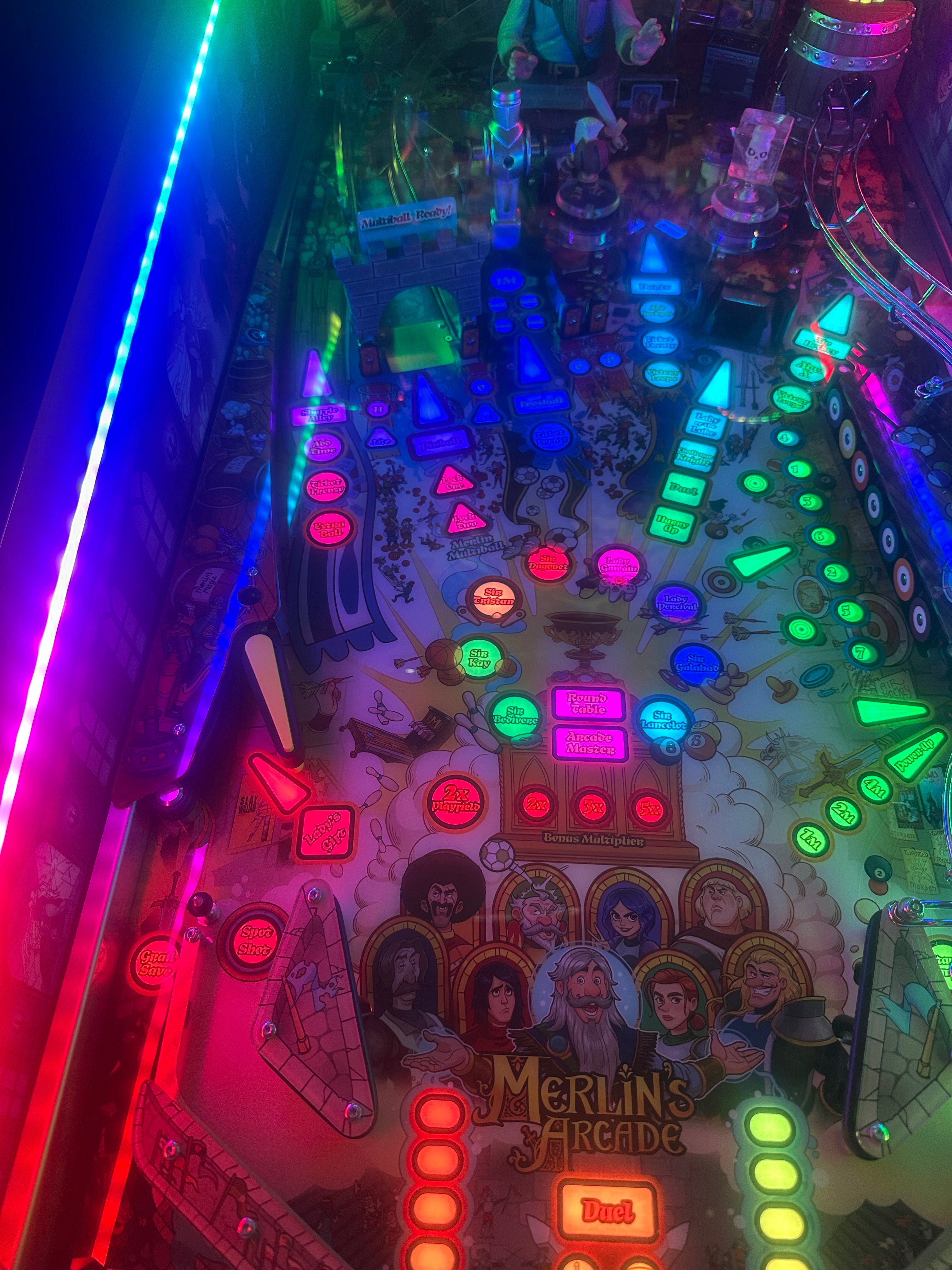 Turner Pinball Merlin's Arcade Pinball Machine - Legendary Edition