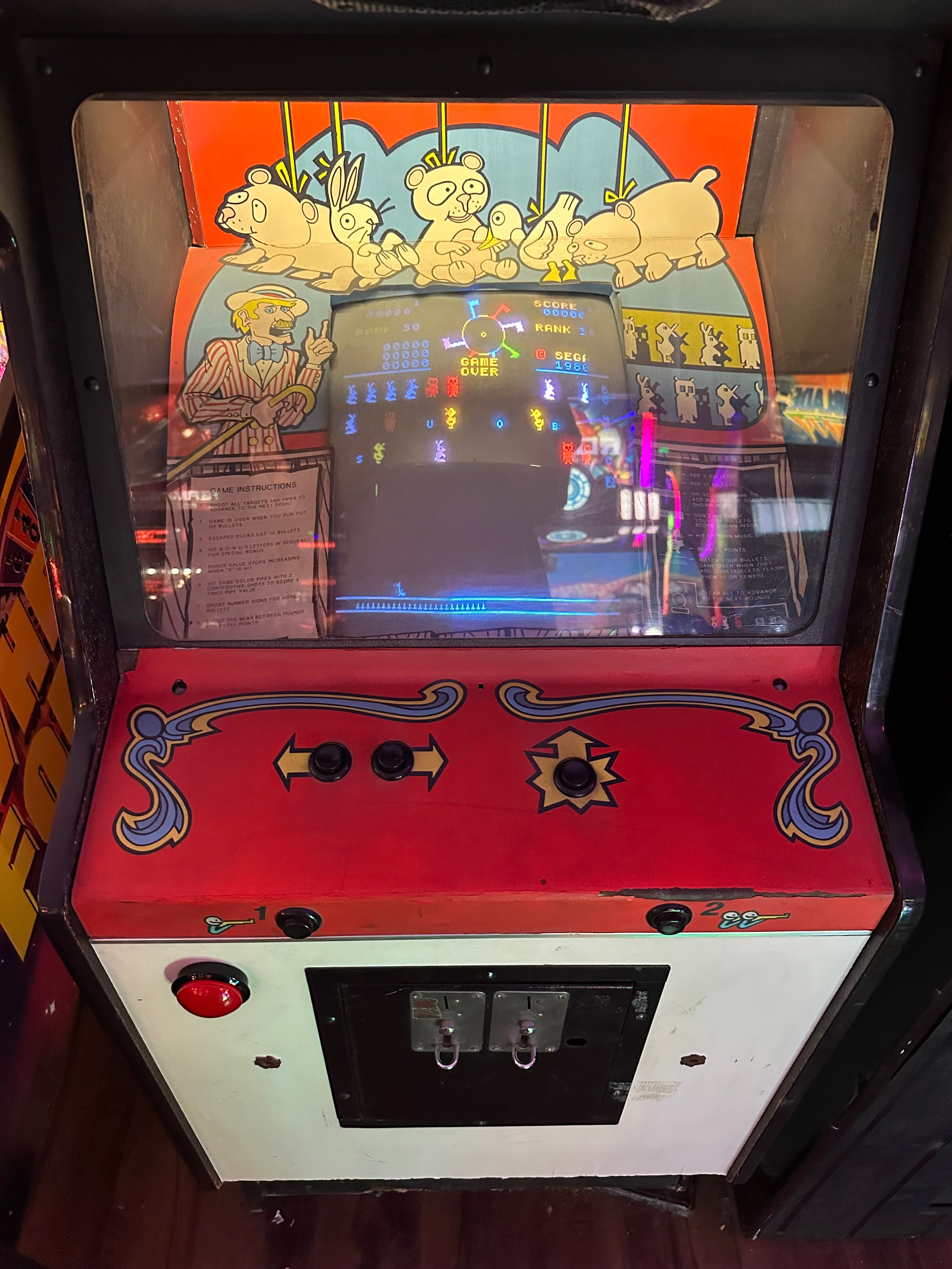 SEGA Carnival Arcade Game